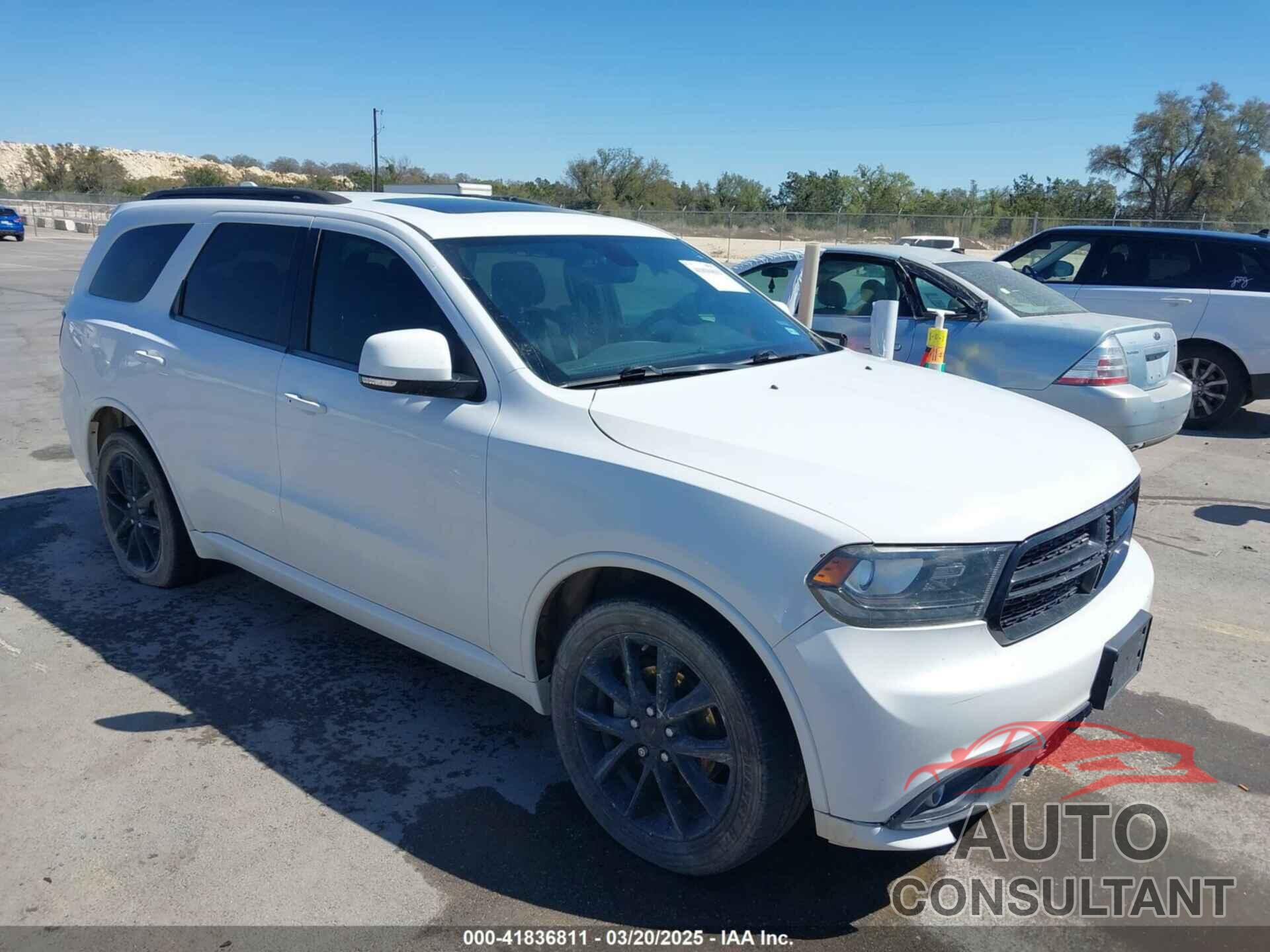 DODGE DURANGO 2017 - 1C4RDHDGXHC859723