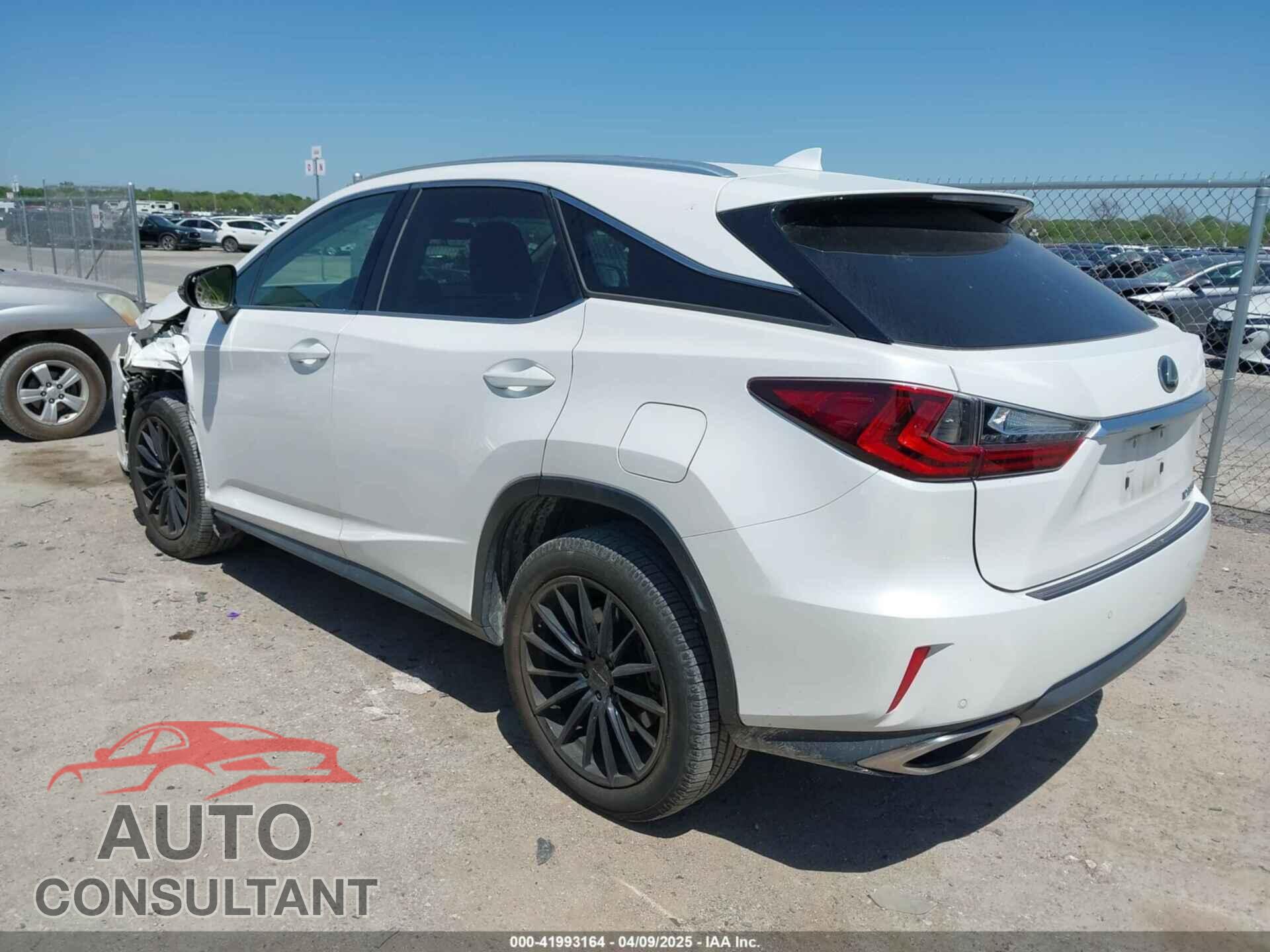 LEXUS RX 350 2017 - 2T2ZZMCA3HC044452