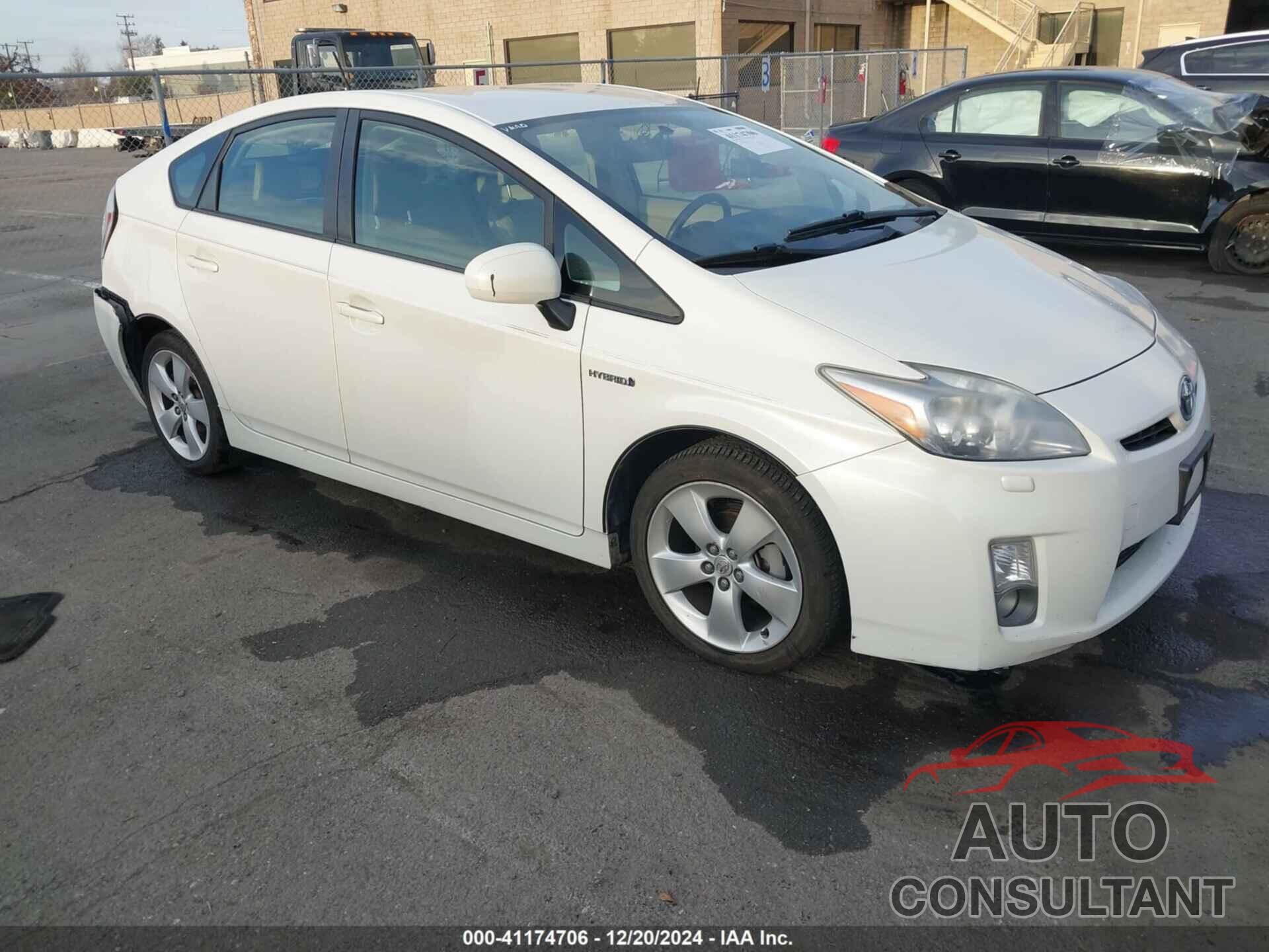 TOYOTA PRIUS 2011 - JTDKN3DU9B0323264