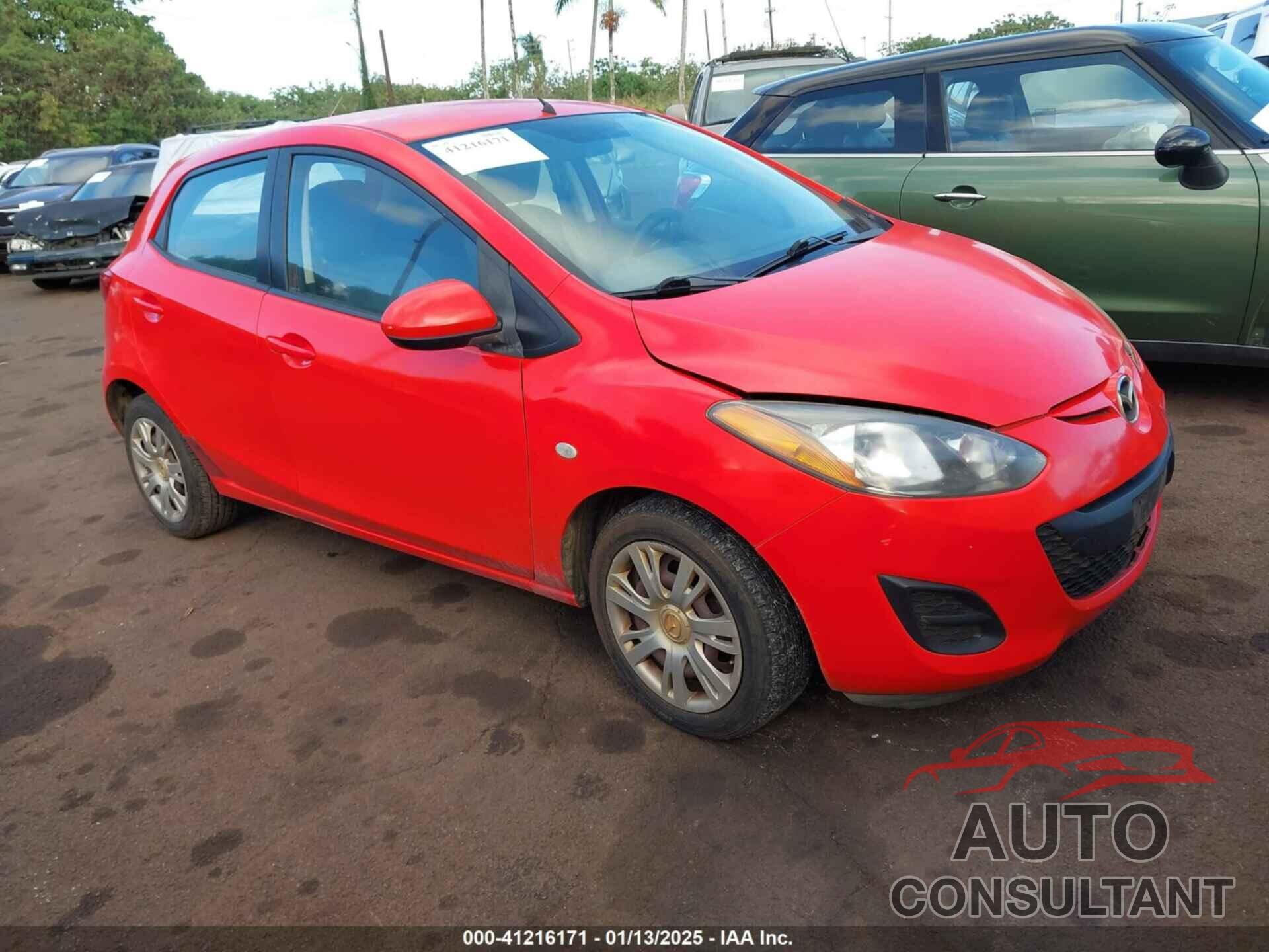 MAZDA MAZDA2 2014 - JM1DE1KY5E0181115