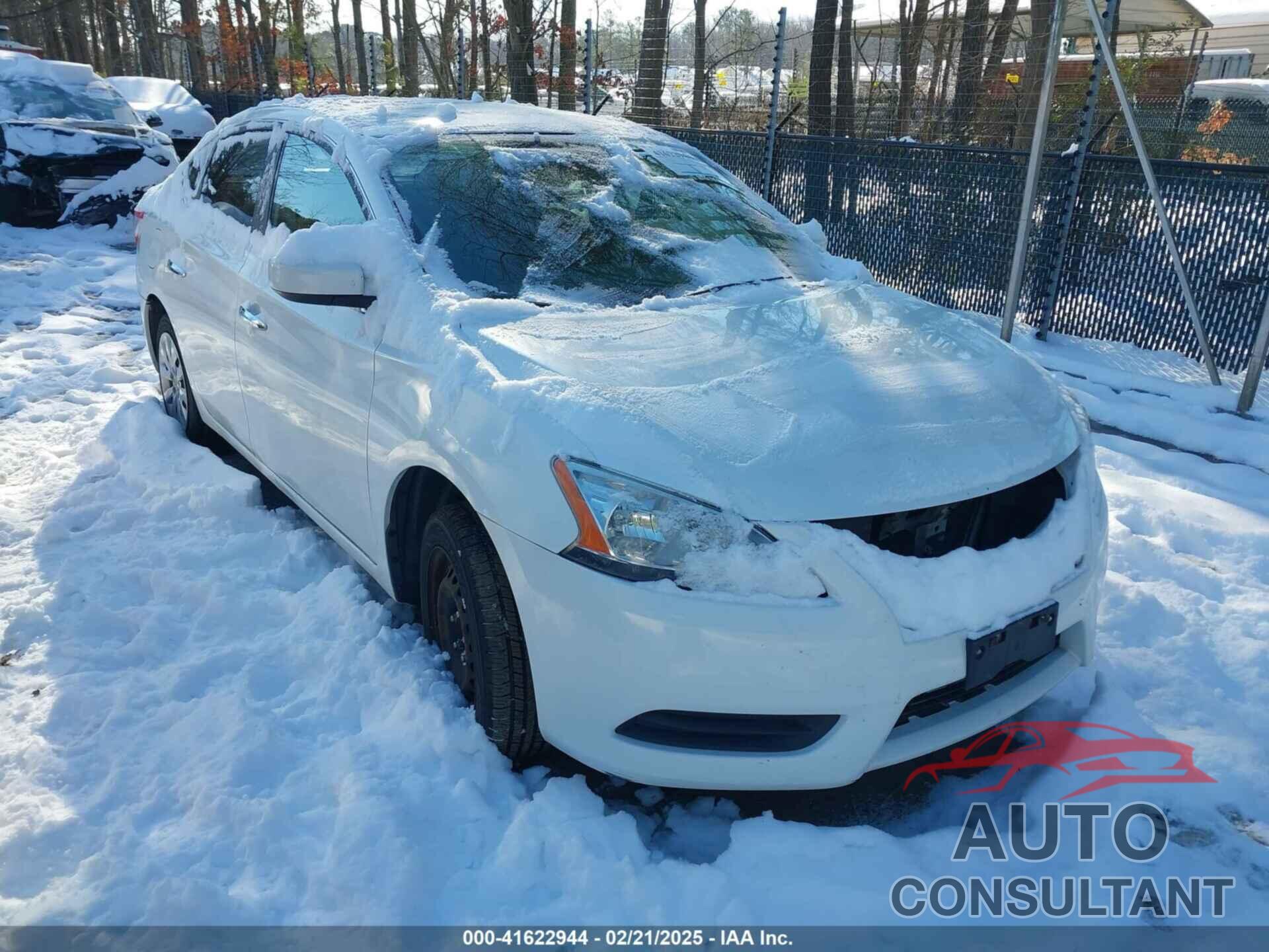 NISSAN SENTRA 2014 - 3N1AB7AP2EY258068