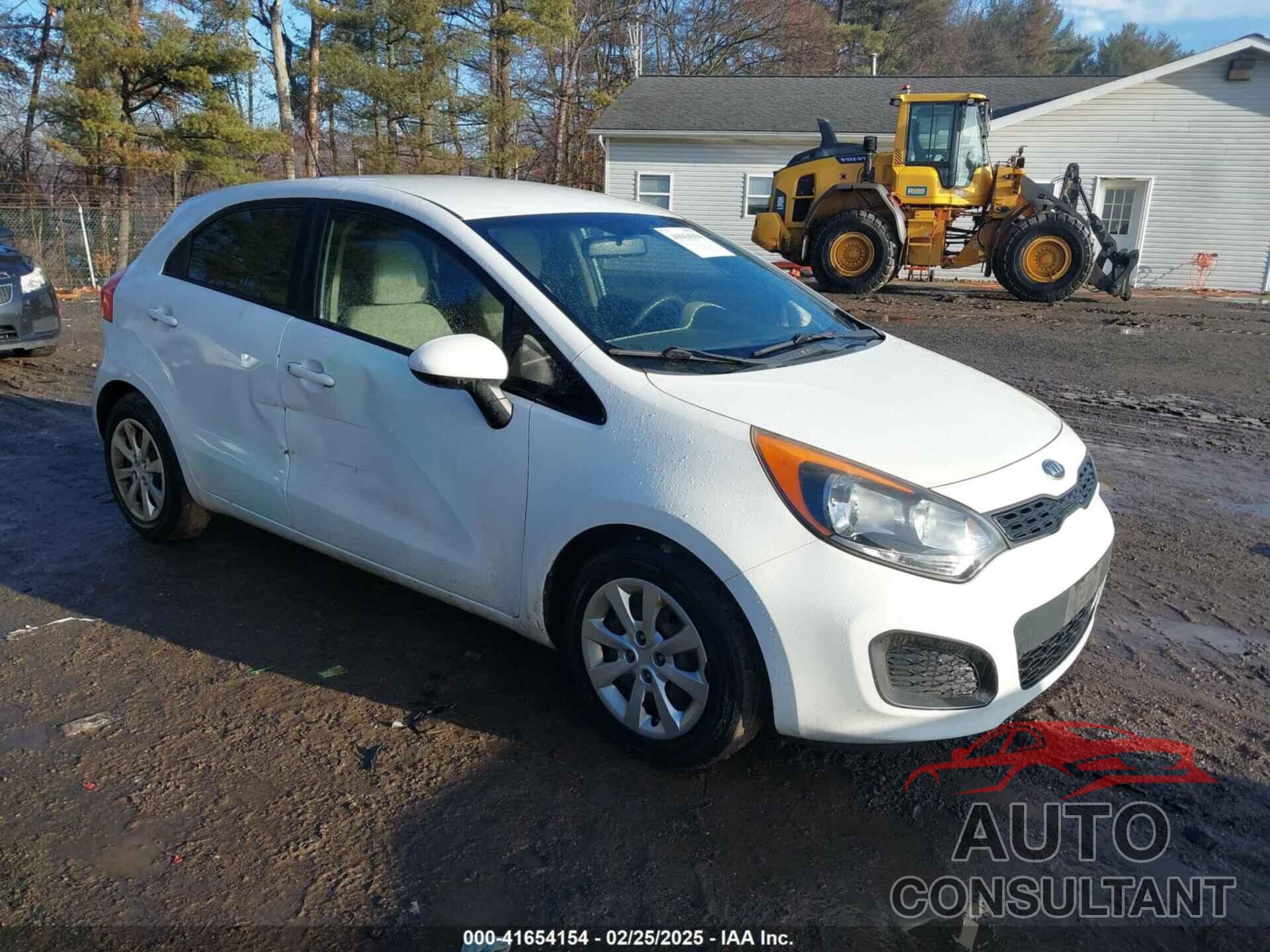 KIA RIO5 2012 - KNADM5A39C6062197