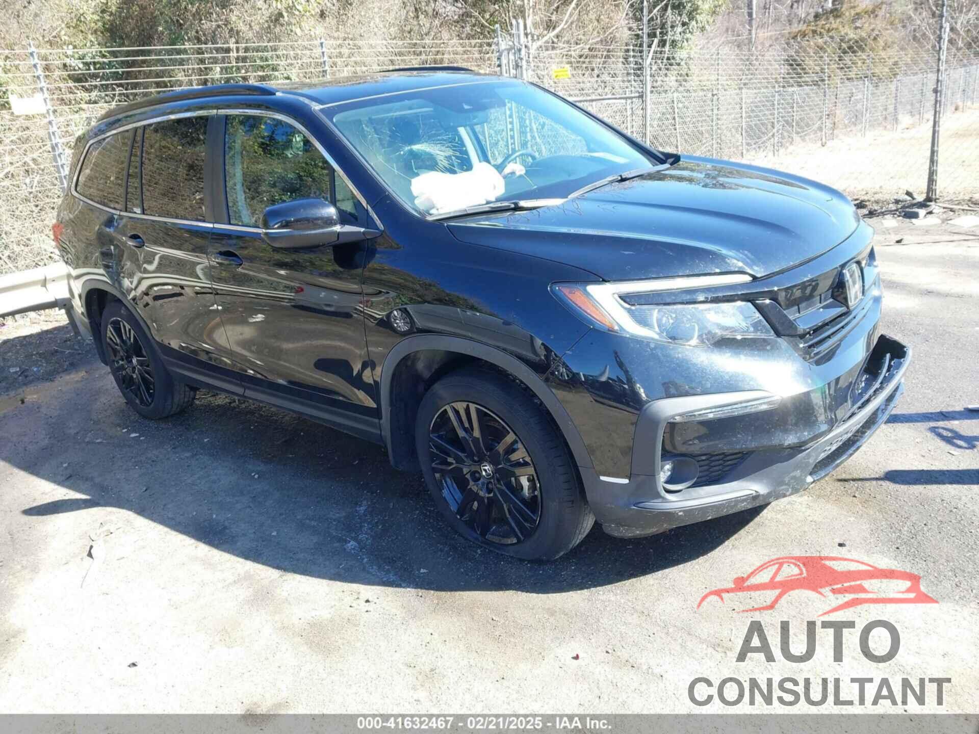 HONDA PILOT 2021 - 5FNYF6H21MB070818