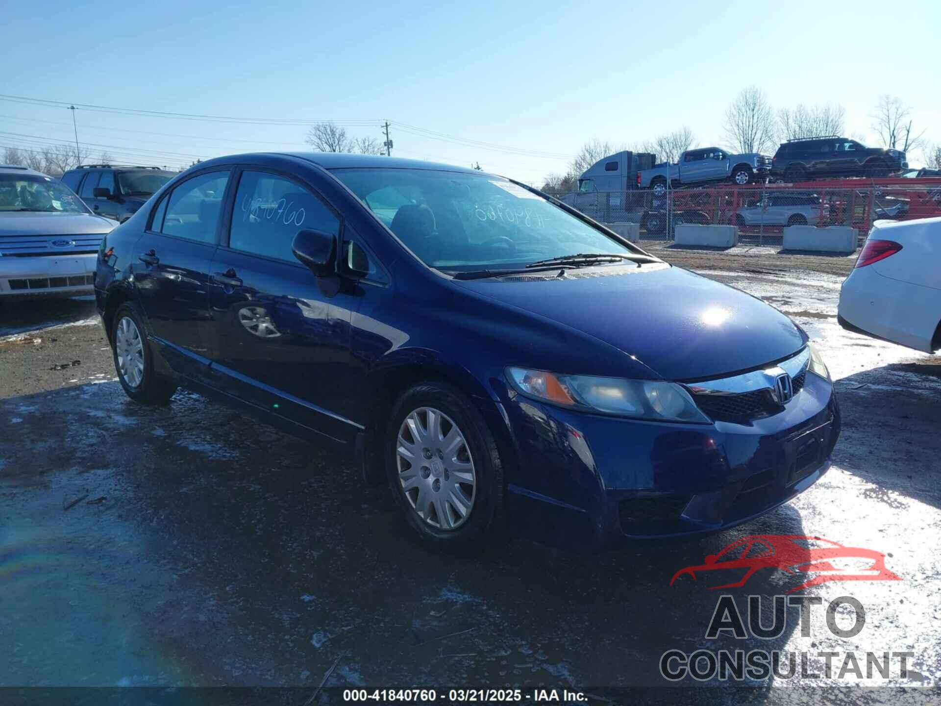 HONDA CIVIC 2010 - 19XFA1F35AE036161