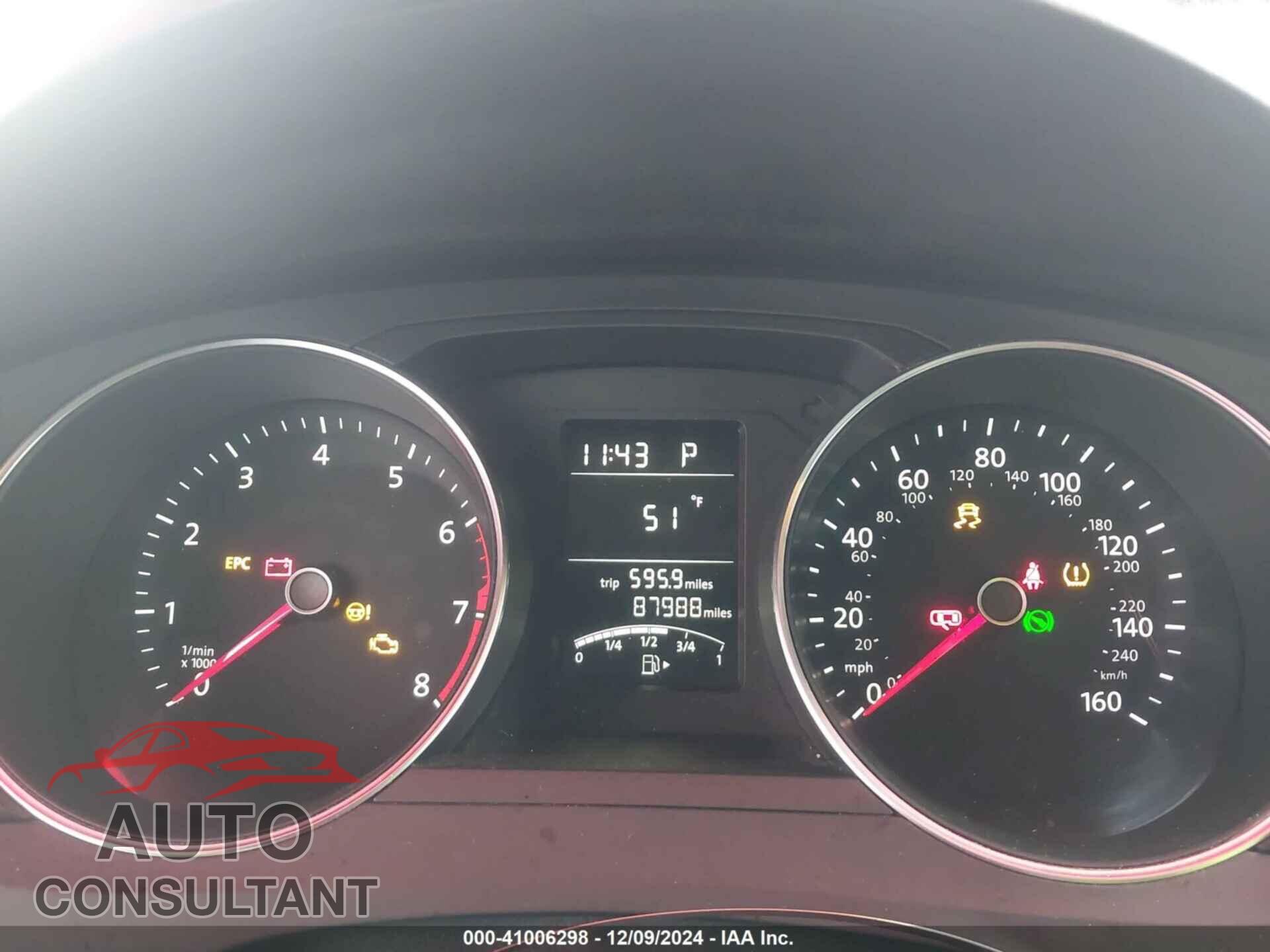 VOLKSWAGEN JETTA 2017 - 3VW2B7AJ2HM265902