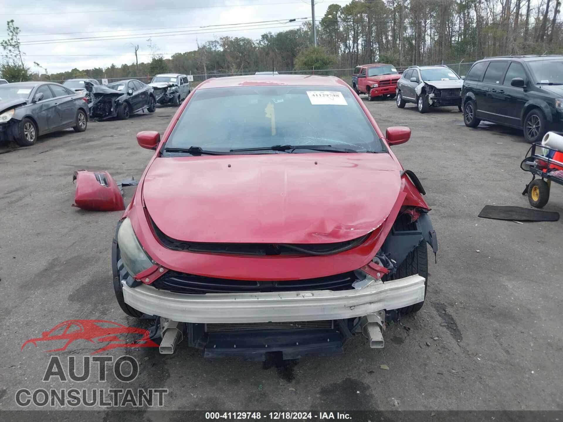 DODGE DART 2014 - 1C3CDFBB1ED907945