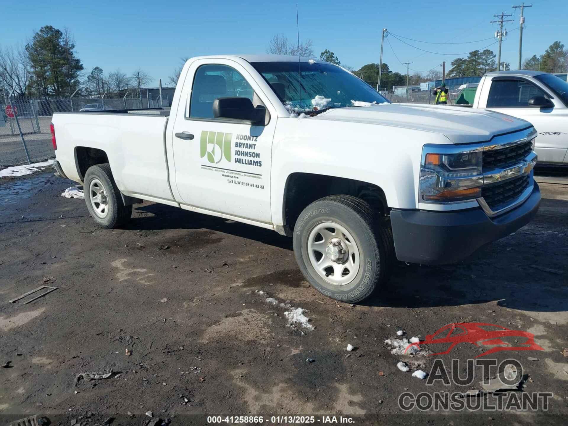 CHEVROLET SILVERADO 1500 2017 - 1GCNCNEH1HZ103766