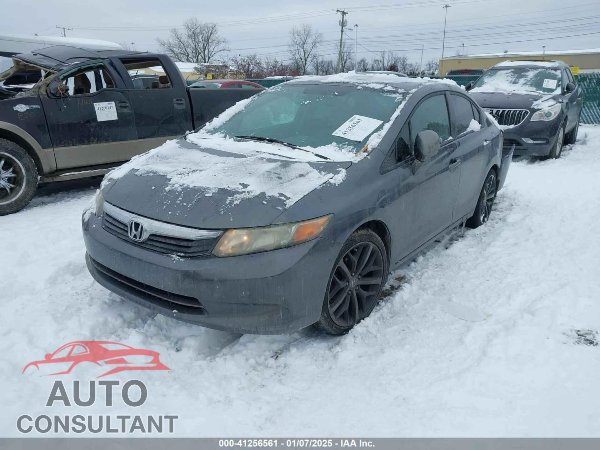HONDA CIVIC SDN 2012 - 19XFB2F55CE041027