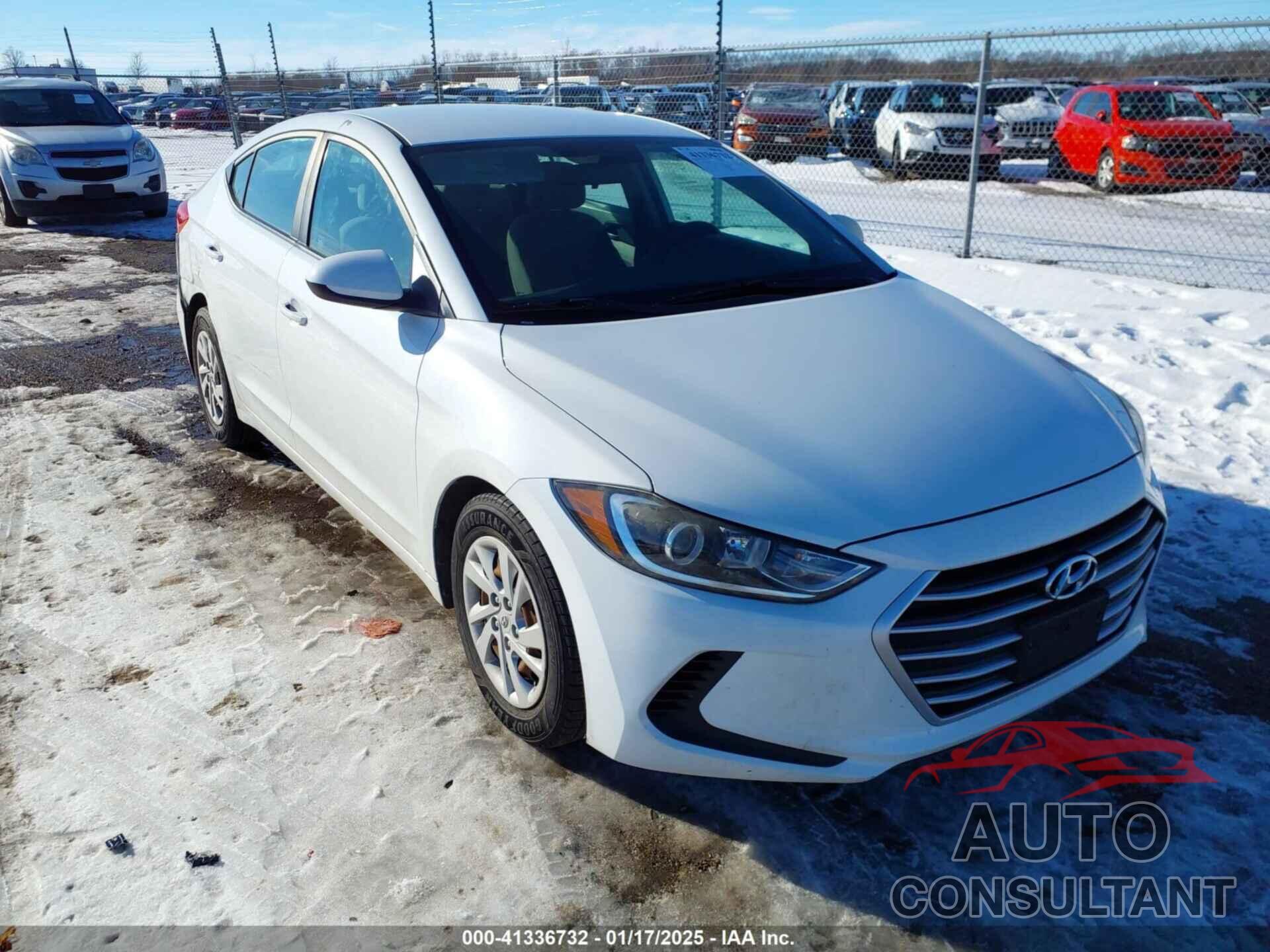 HYUNDAI ELANTRA 2017 - 5NPD74LF1HH206012