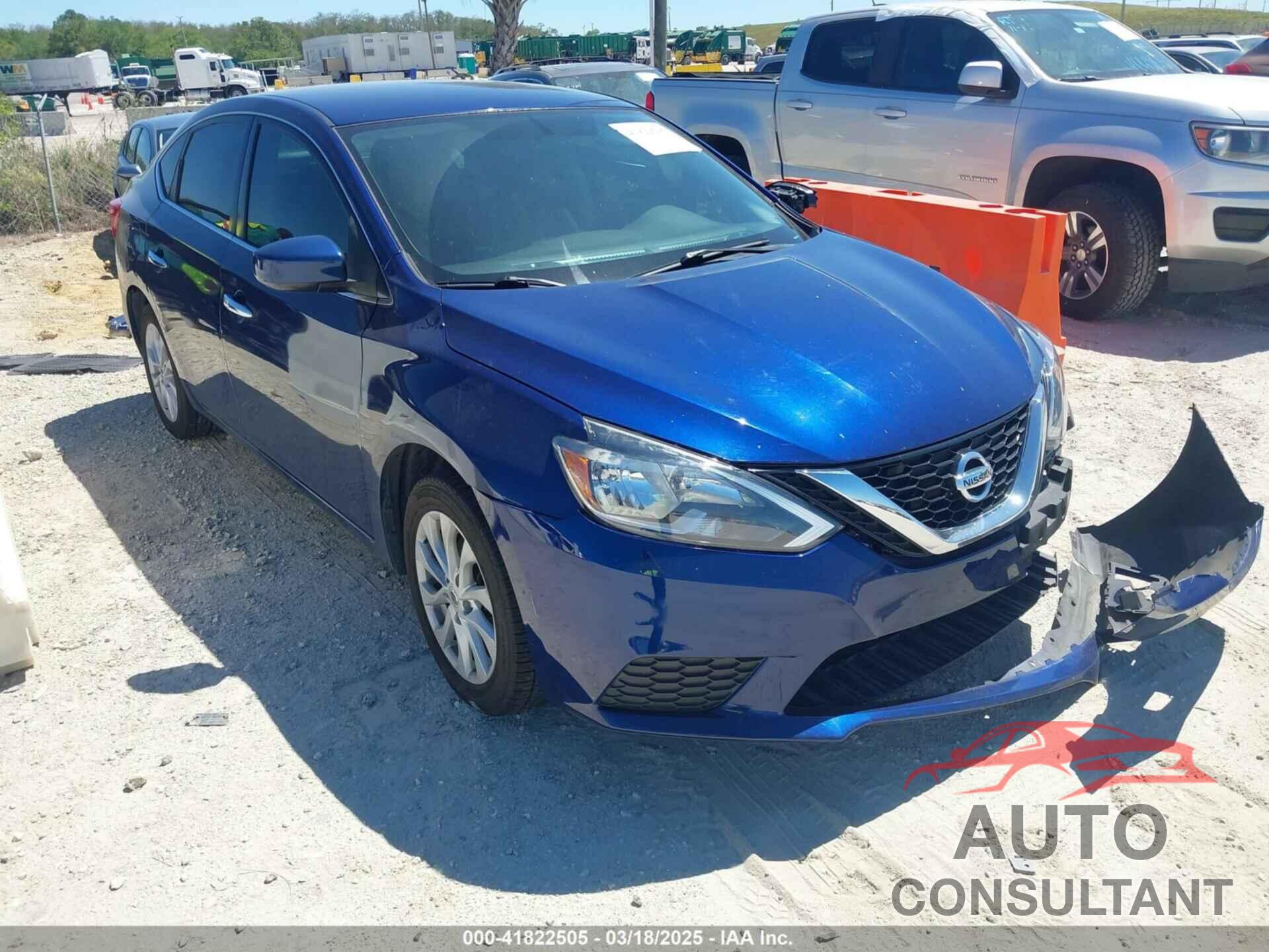 NISSAN SENTRA 2019 - 3N1AB7AP7KL604611