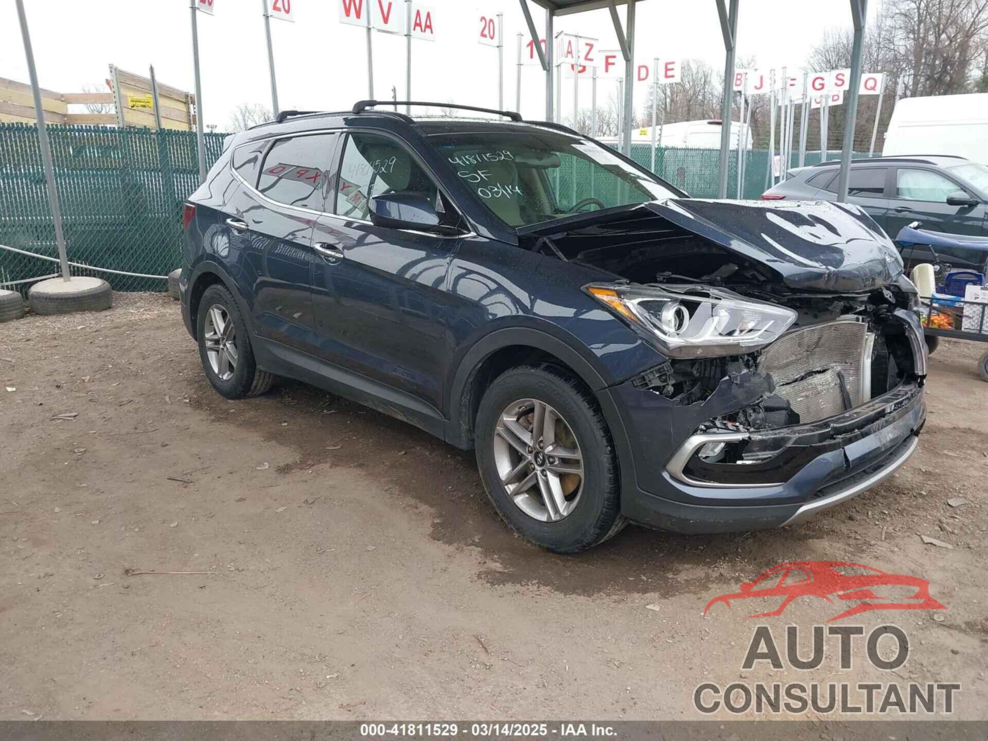 HYUNDAI SANTA FE SPORT 2017 - 5NMZU3LB7HH037634