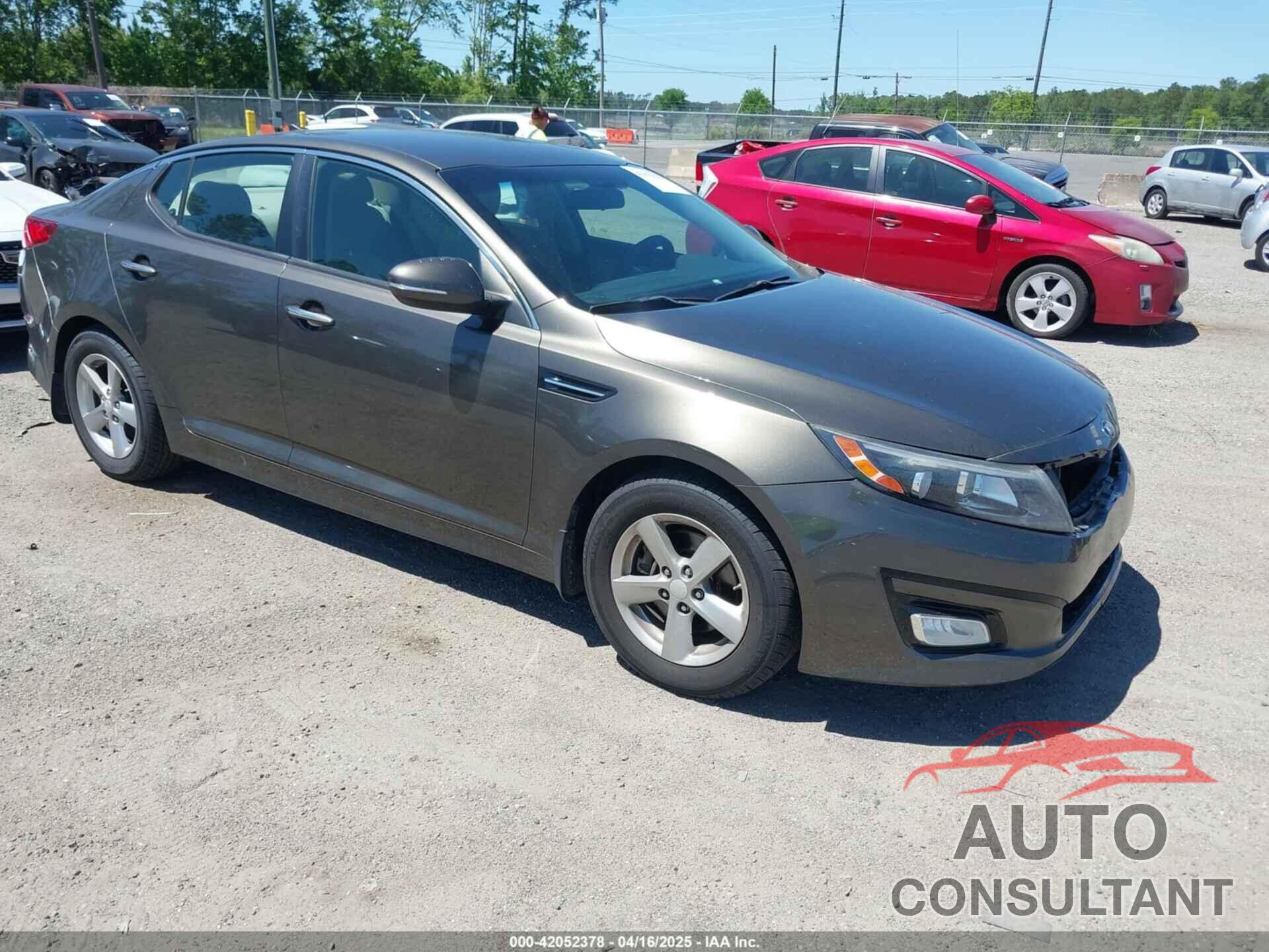 KIA OPTIMA 2014 - 5XXGM4A71EG335165