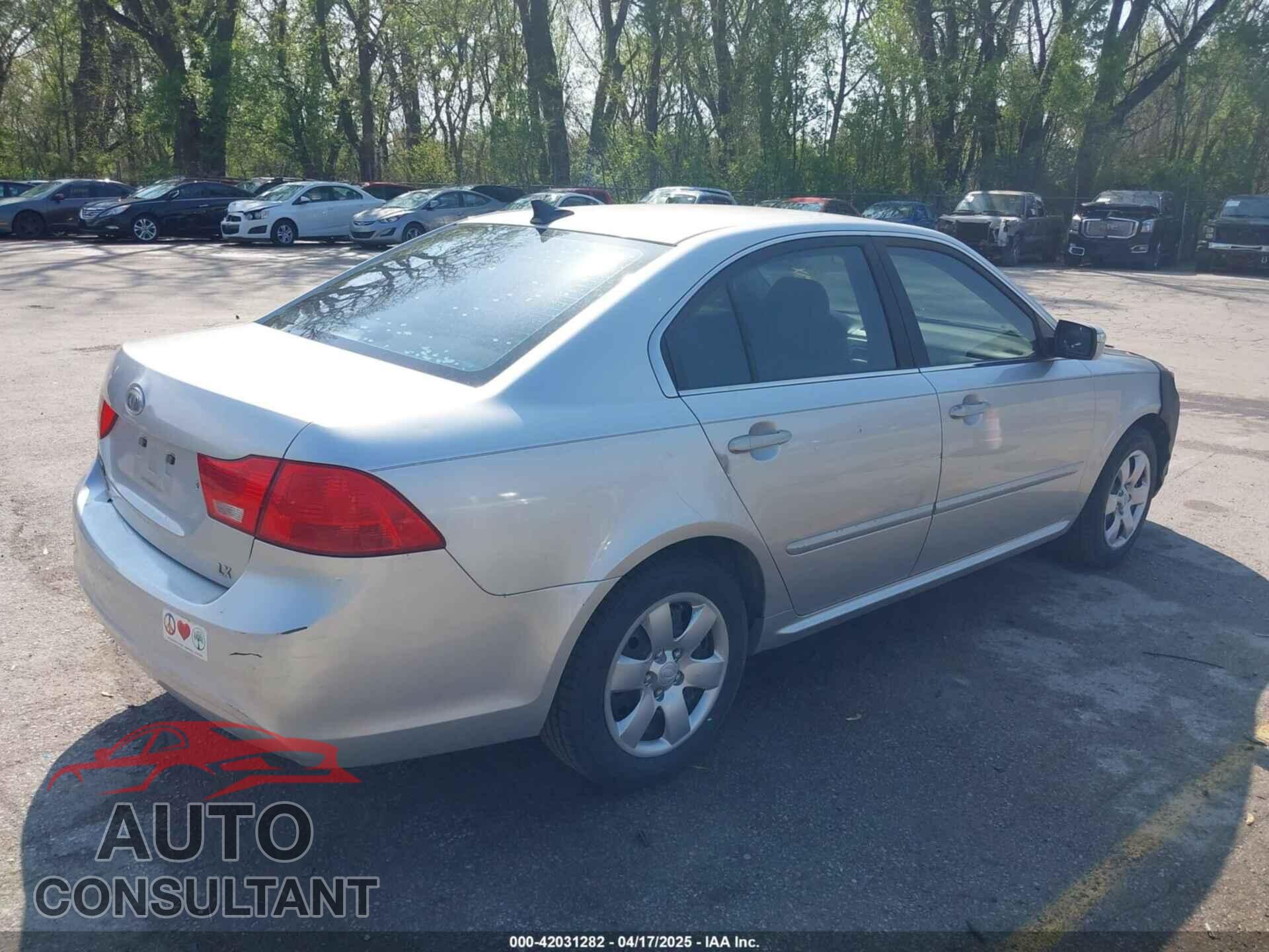 KIA OPTIMA 2009 - KNAGE228495345589