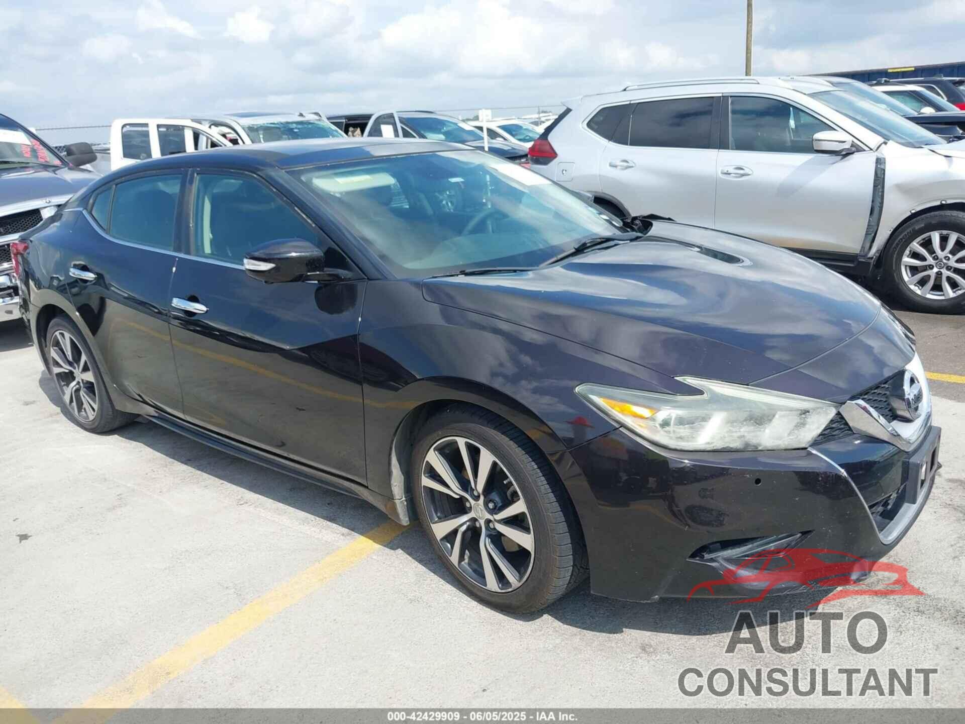 NISSAN MAXIMA 2017 - 1N4AA6APXHC363194