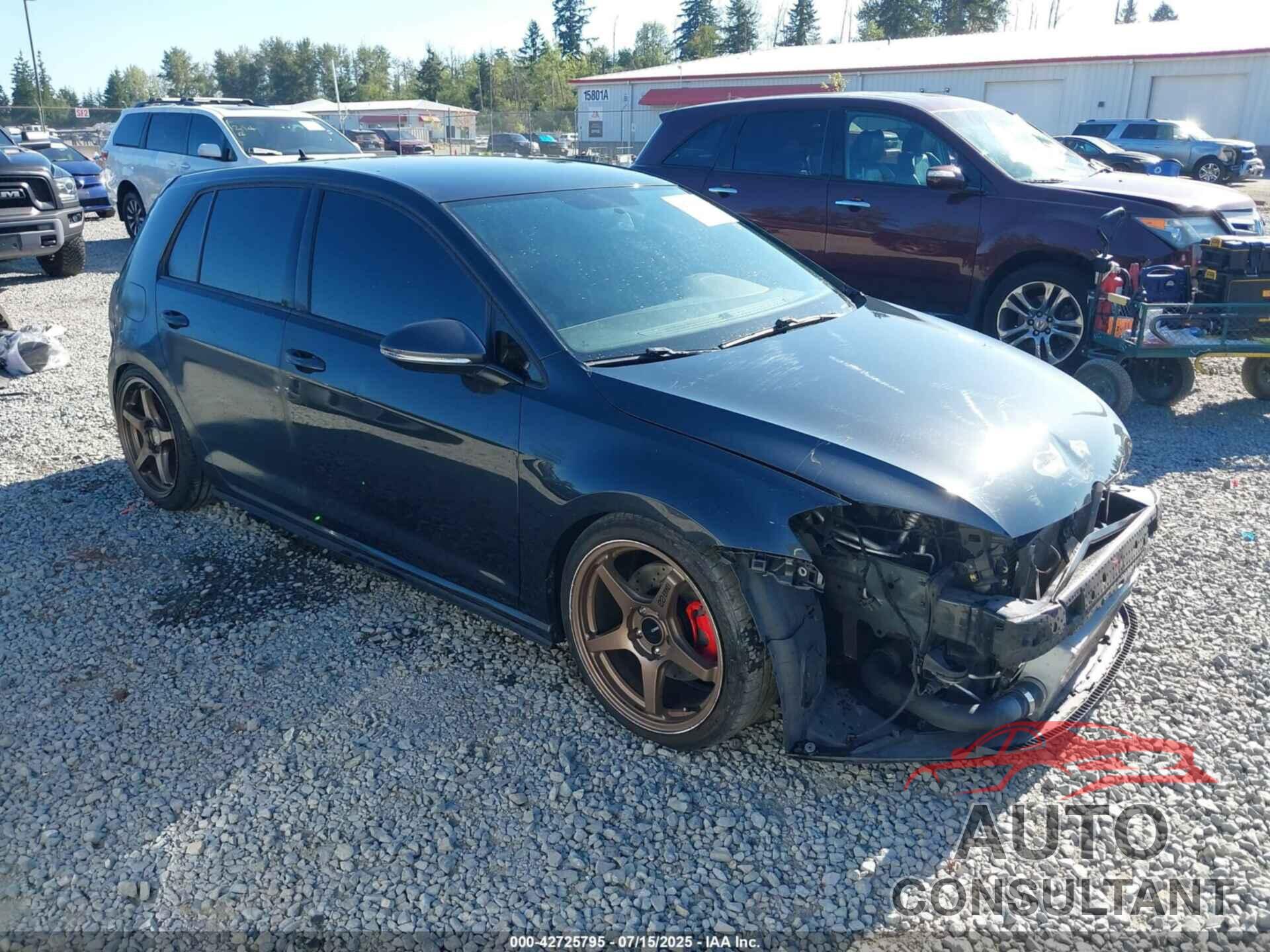 VOLKSWAGEN GOLF GTI 2016 - 3VW4T7AU8GM069980