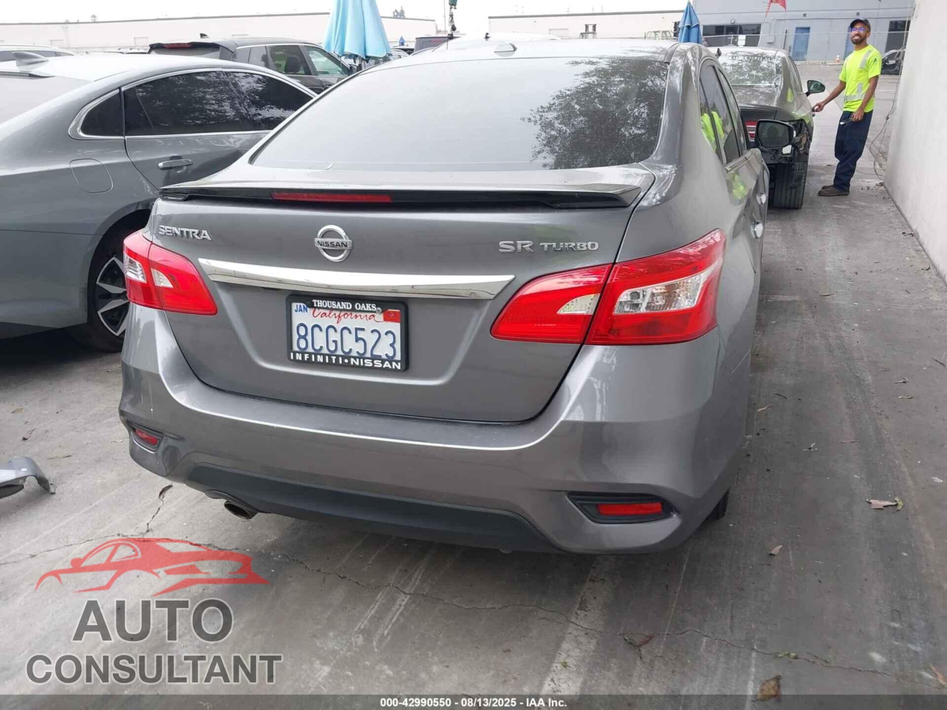 NISSAN SENTRA 2017 - 3N1CB7AP1HY282990