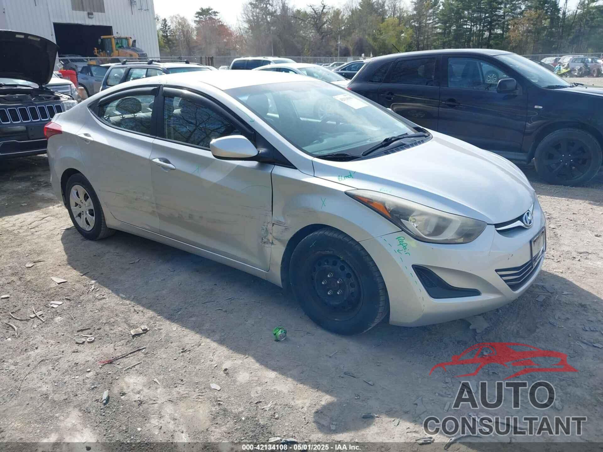 HYUNDAI ELANTRA 2016 - 5NPDH4AE9GH773073