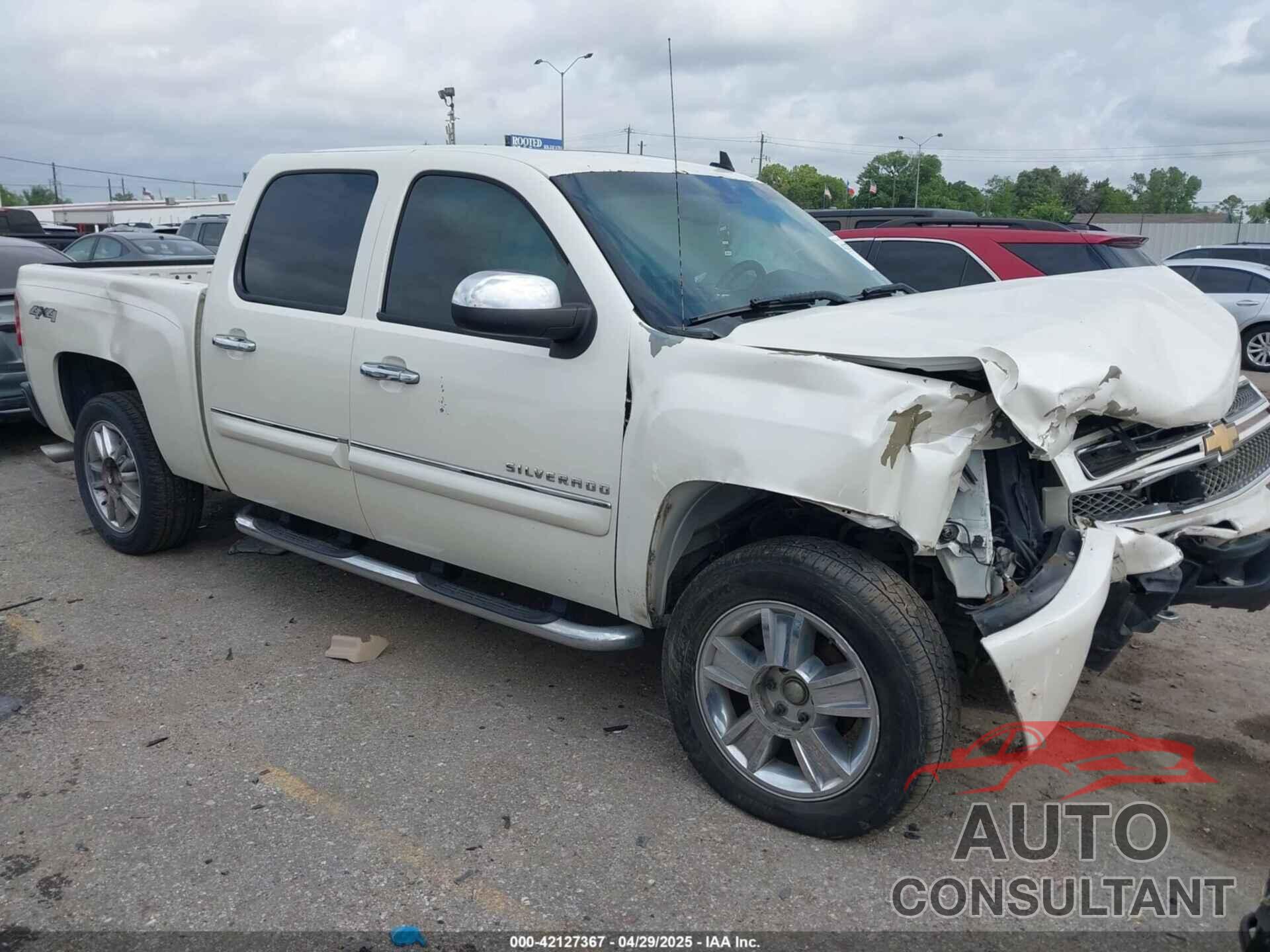 CHEVROLET SILVERADO 1500 2012 - 3GCPKTE75CG268171