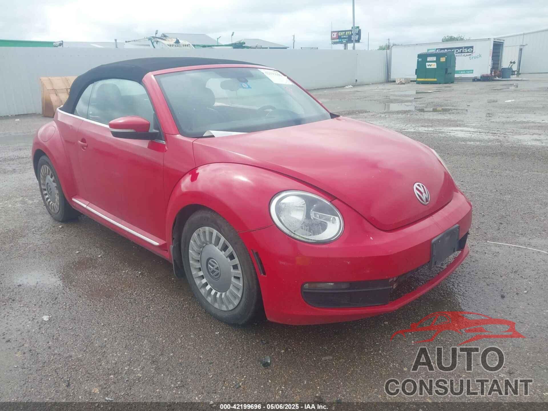VOLKSWAGEN BEETLE 2016 - 3VW517AT6GM813237