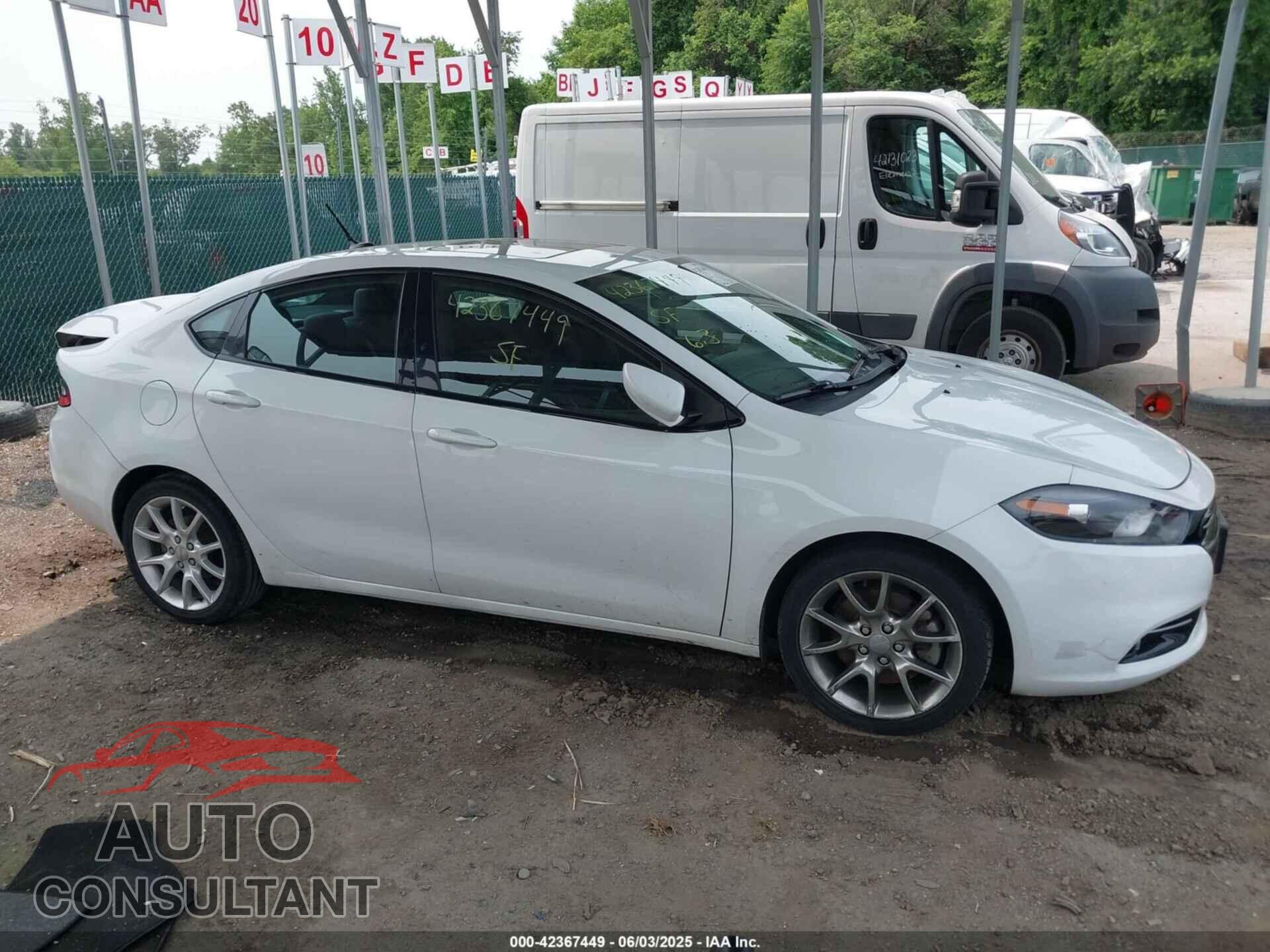 DODGE DART 2014 - 1C3CDFBB2ED909638