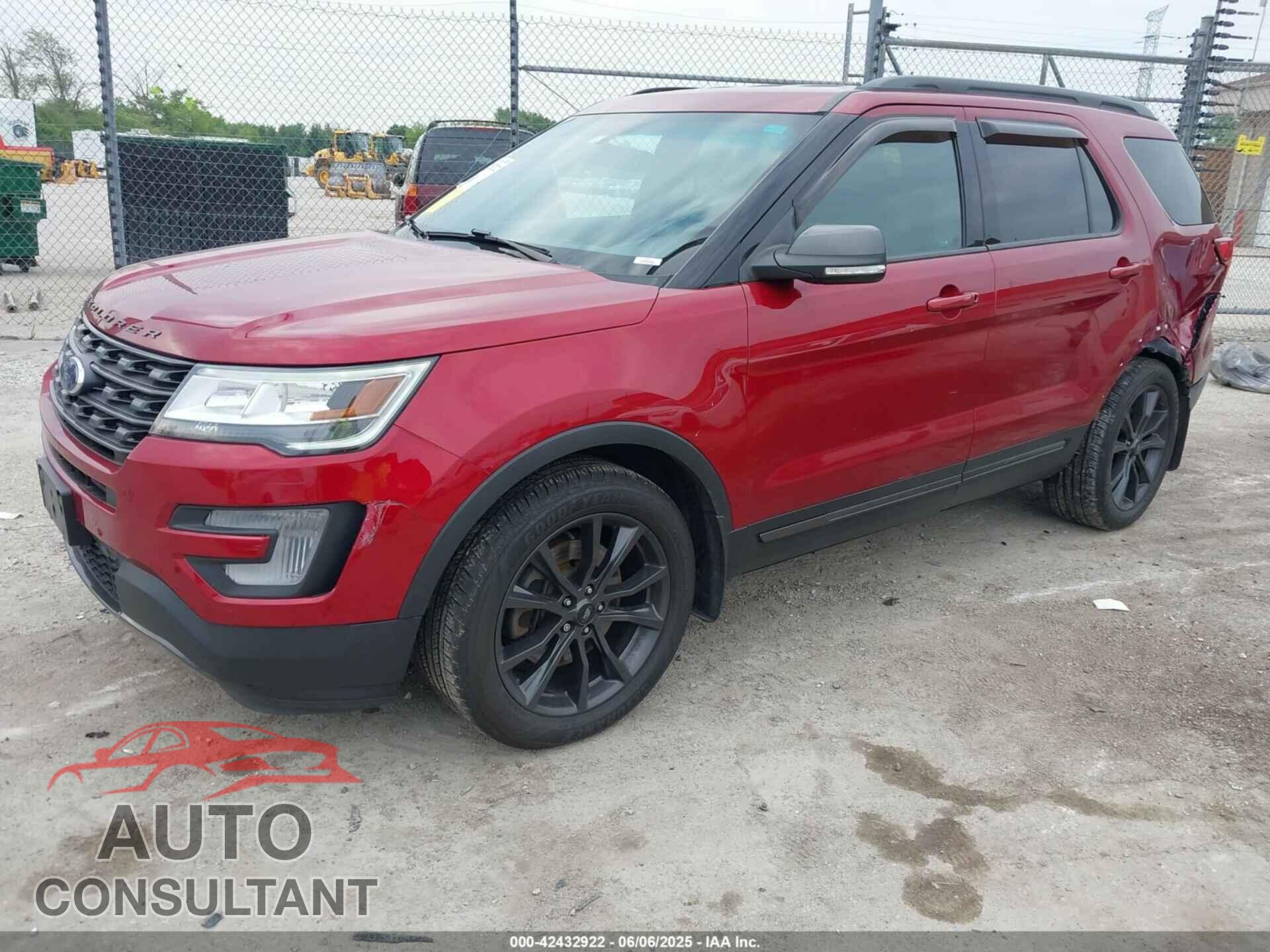 FORD EXPLORER 2017 - 1FM5K8D87HGD45832