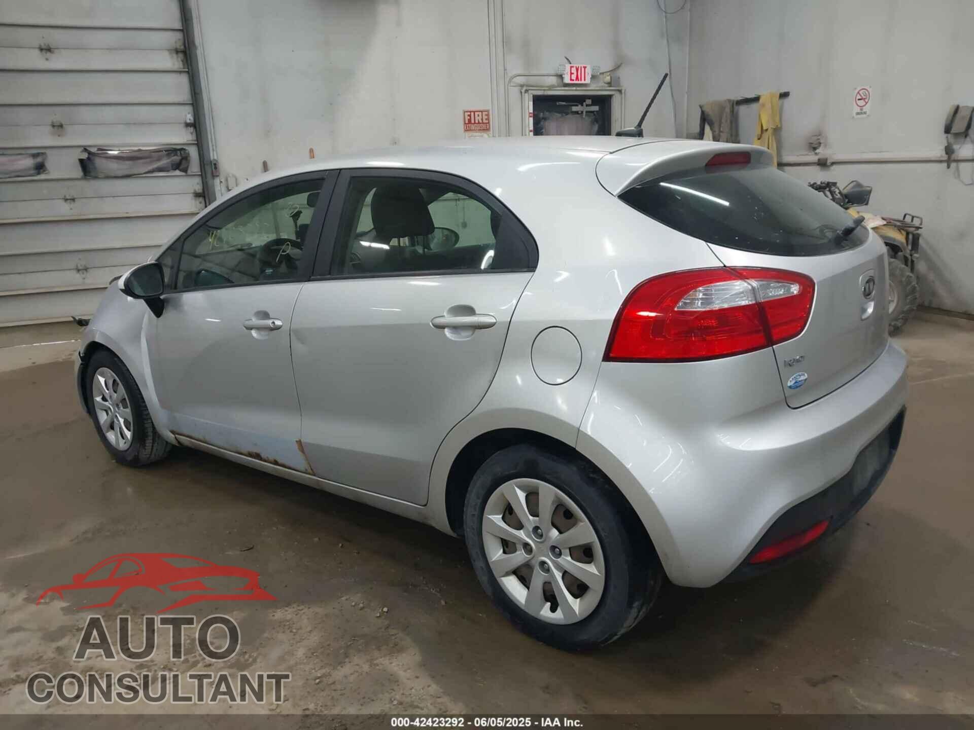 KIA RIO5 2012 - KNADM5A3XC6074486