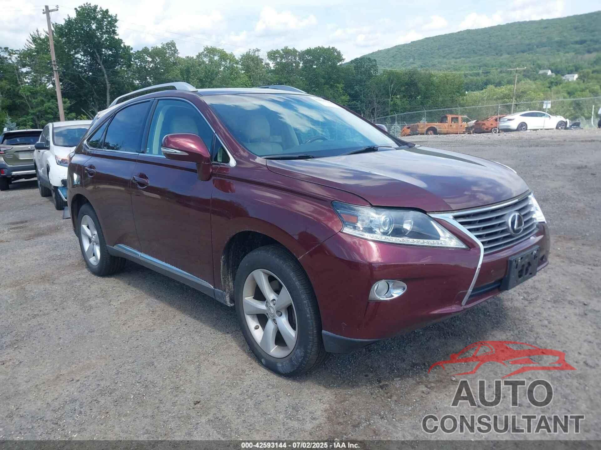 LEXUS RX 350 2013 - 2T2BK1BA2DC194116