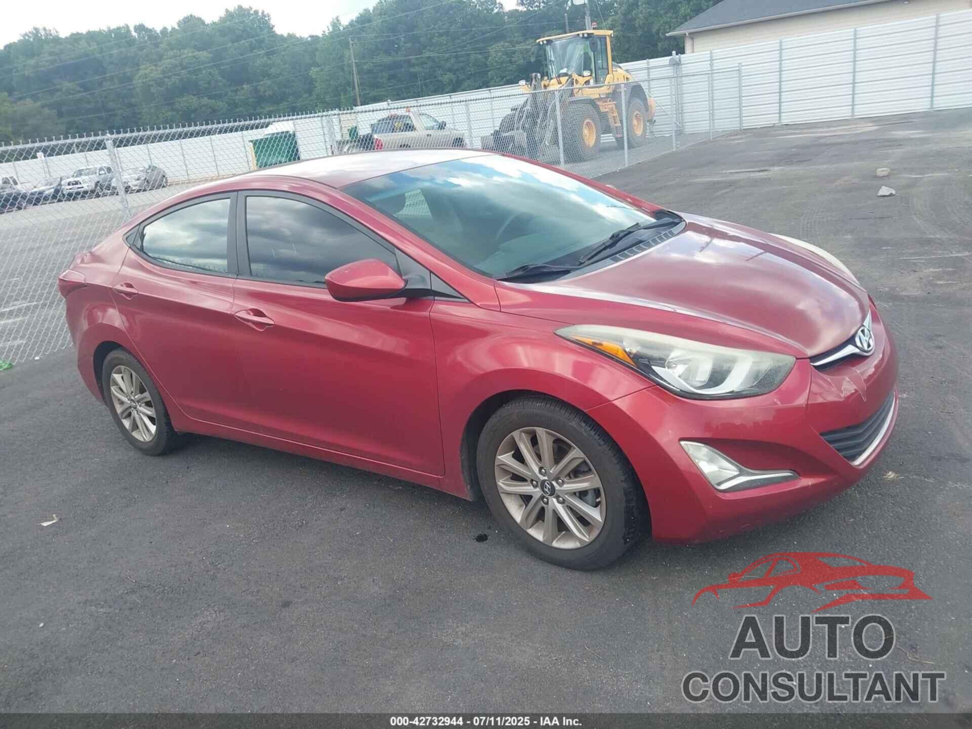 HYUNDAI ELANTRA 2015 - 5NPDH4AE8FH636768