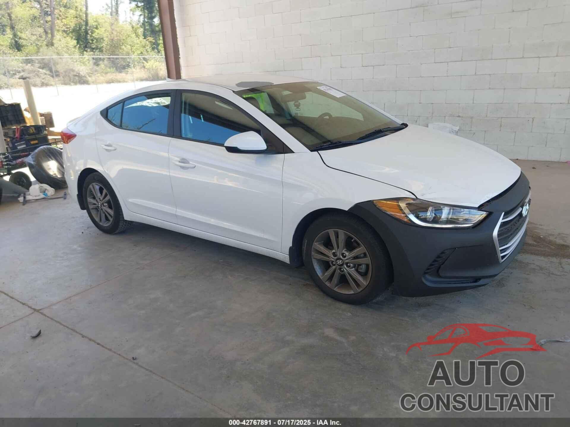 HYUNDAI ELANTRA 2018 - 5NPD84LF4JH292676