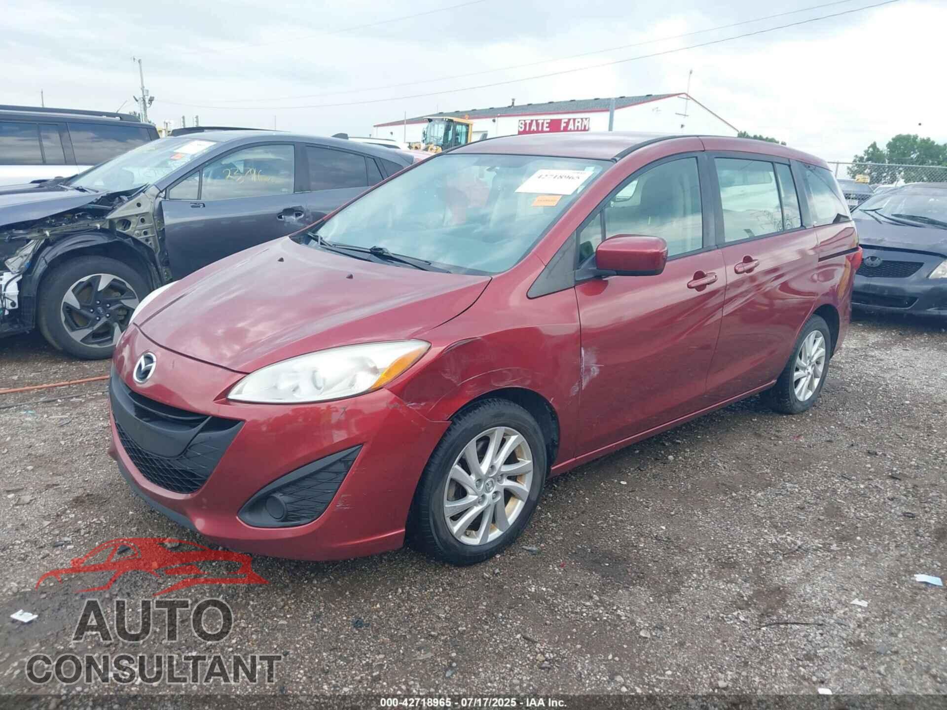 MAZDA MAZDA5 2012 - JM1CW2BL8C0120745