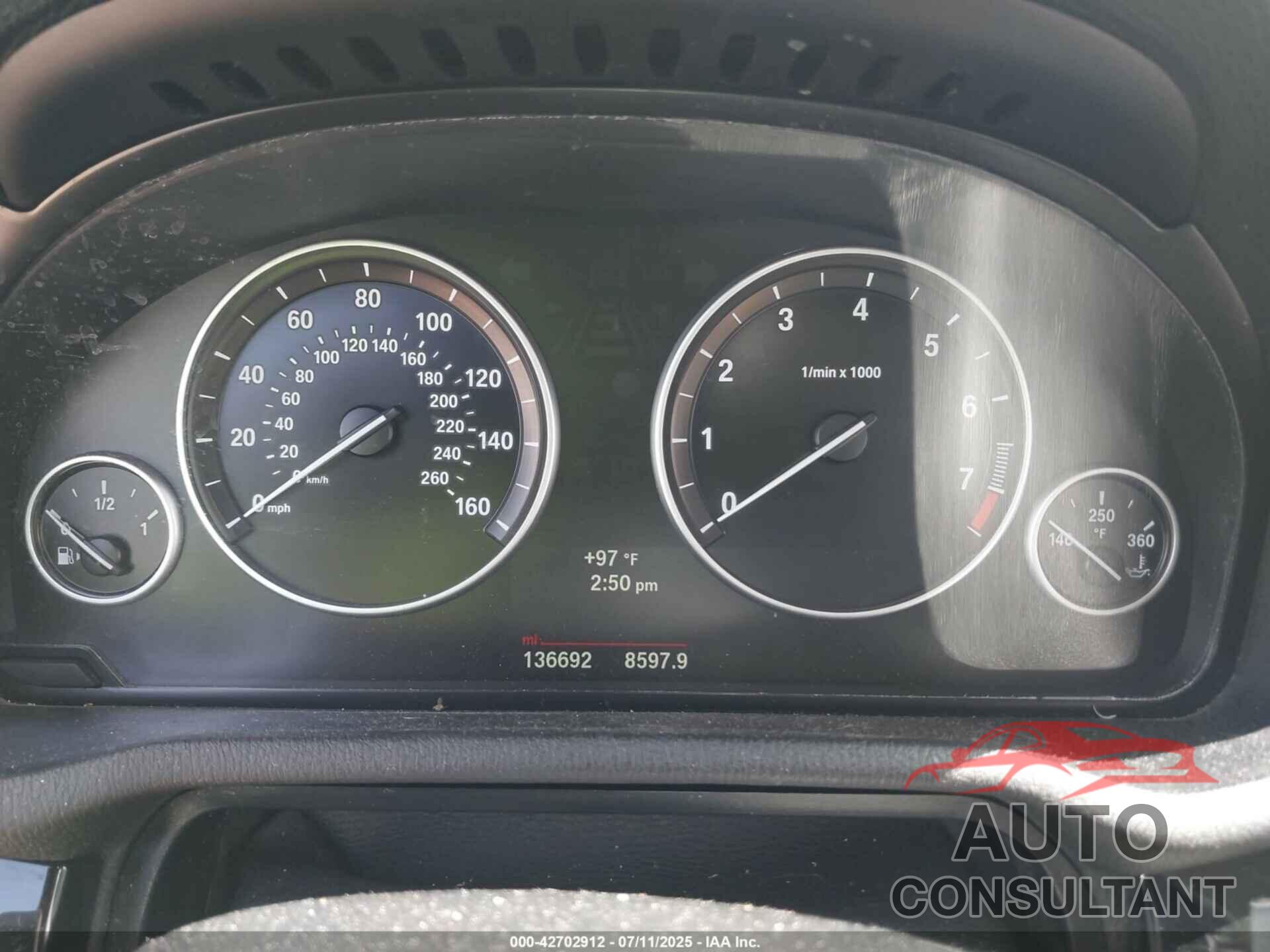 BMW X3 2015 - 5UXWX9C50F0D45458
