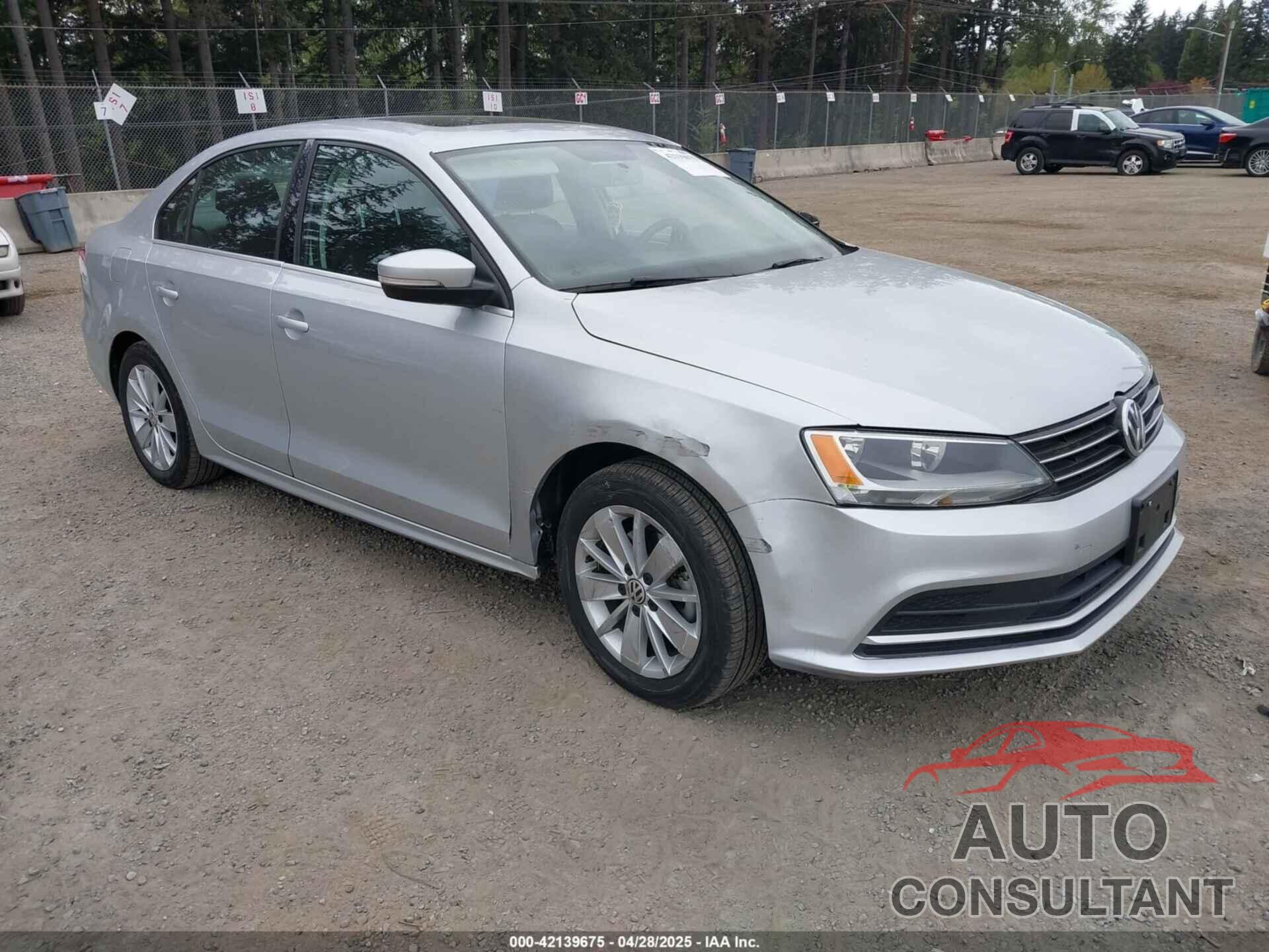 VOLKSWAGEN JETTA 2015 - 3VWD07AJ9FM230298