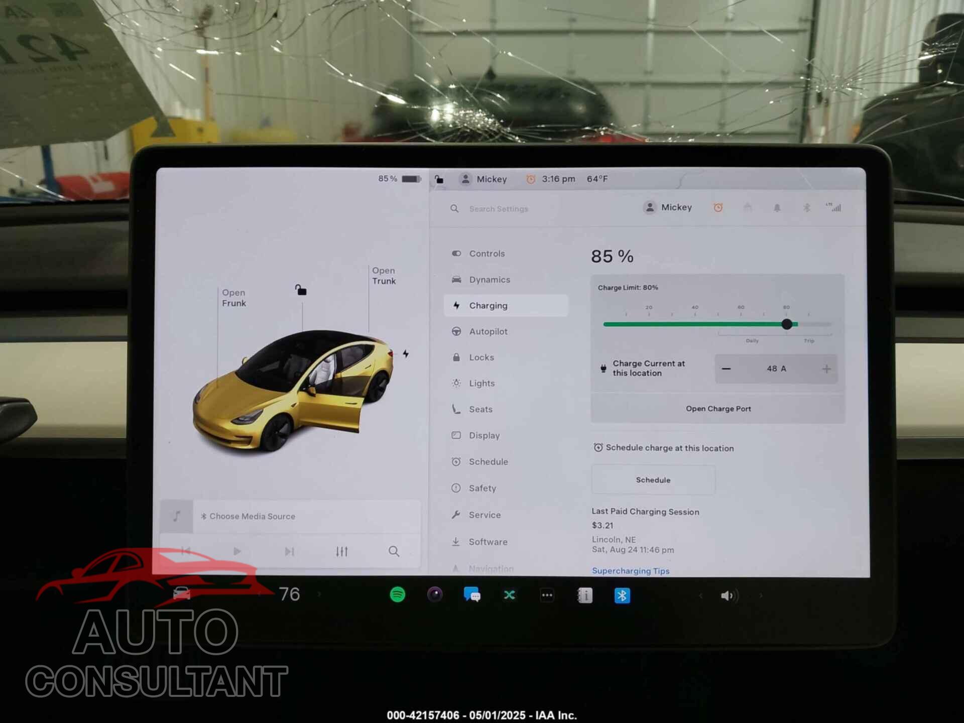 TESLA MODEL 3 2021 - 5YJ3E1EB5MF019973