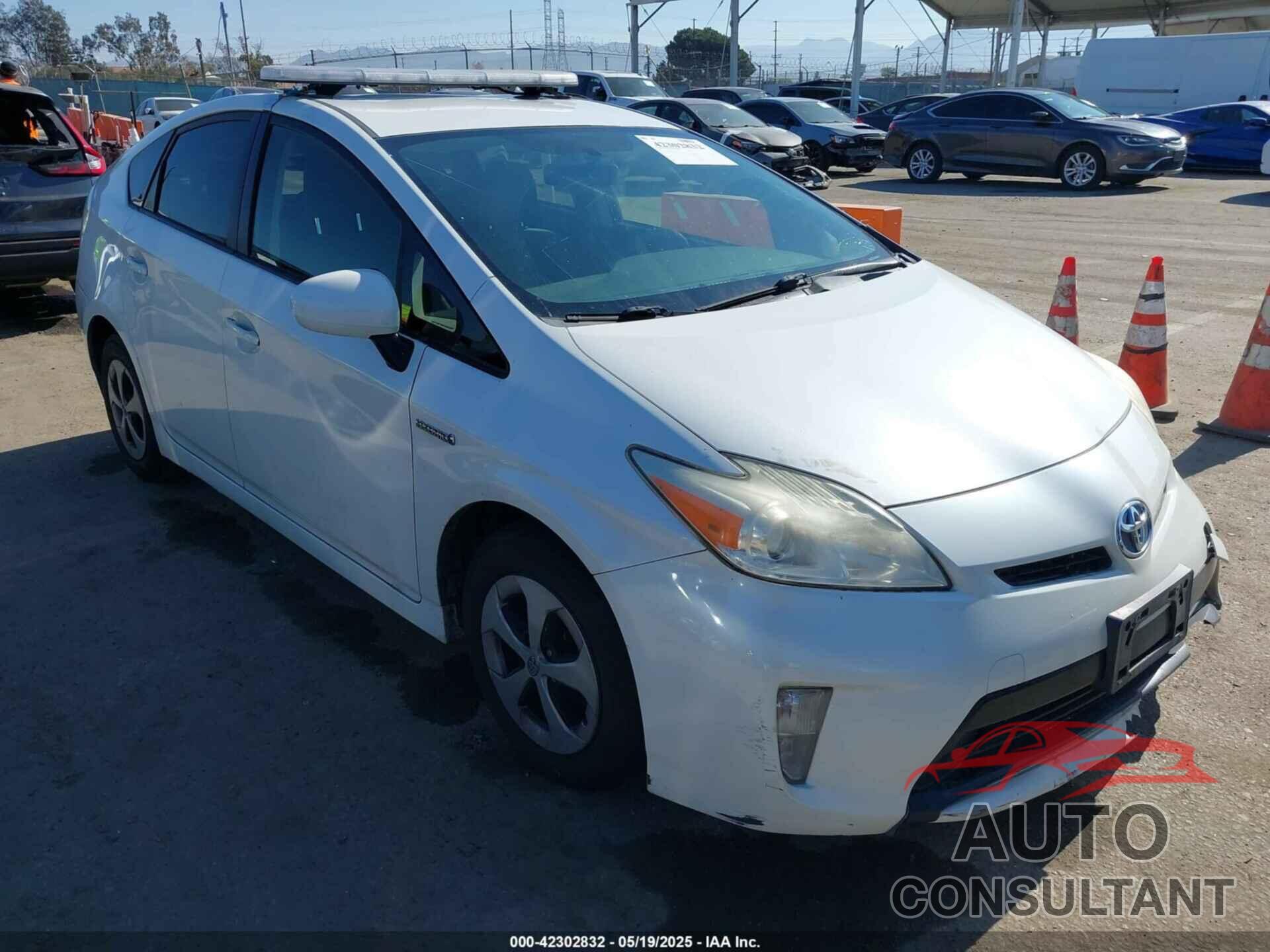 TOYOTA PRIUS 2012 - JTDKN3DU2C5404689