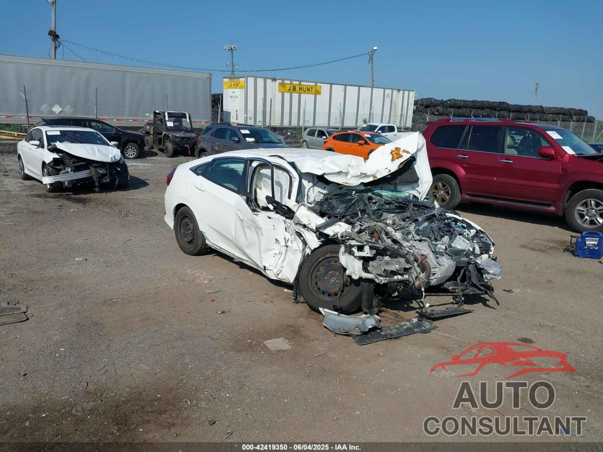 HONDA CIVIC 2016 - 19XFC2F58GE214963