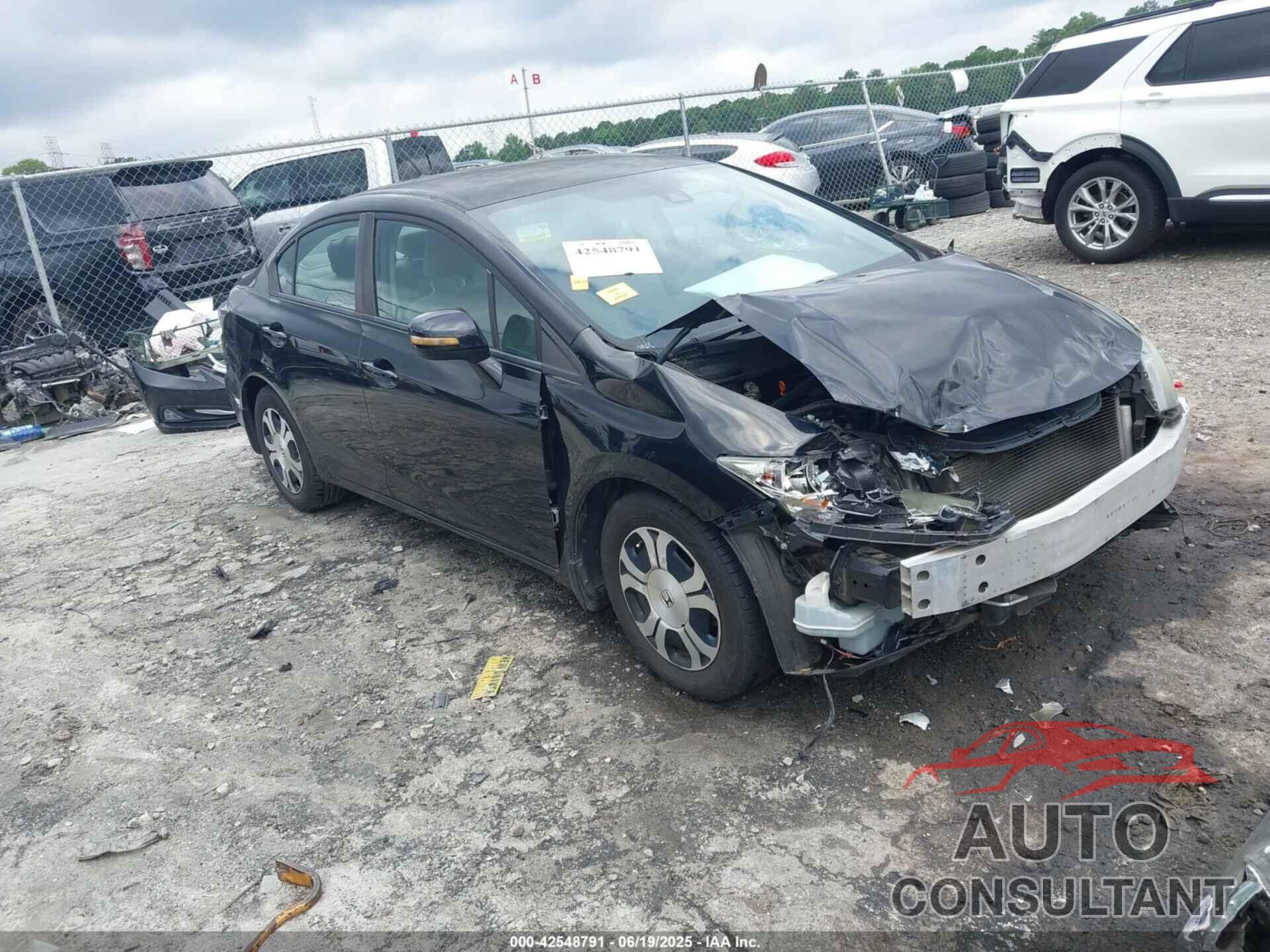 HONDA CIVIC HYBRID 2013 - 19XFB4F26DE002983