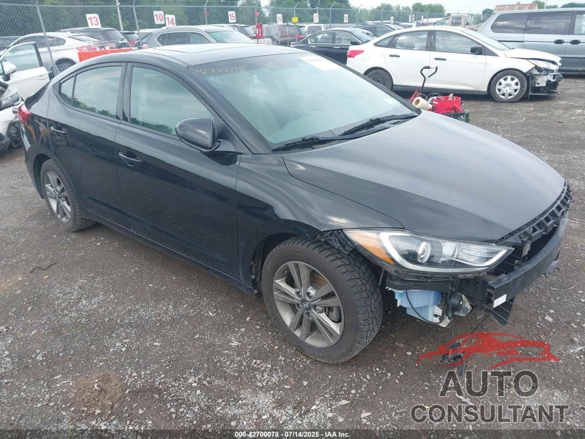 HYUNDAI ELANTRA 2017 - 5NPD84LF6HH118778