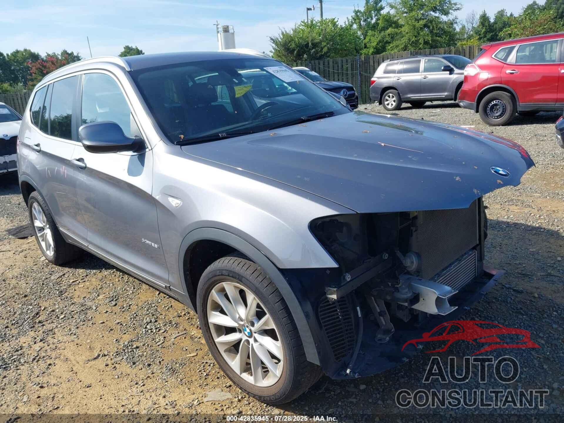 BMW X3 2014 - 5UXWX9C54E0D25941