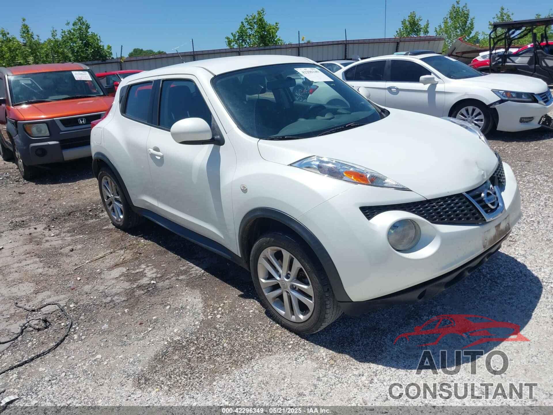 NISSAN JUKE 2013 - JN8AF5MV5DT222712