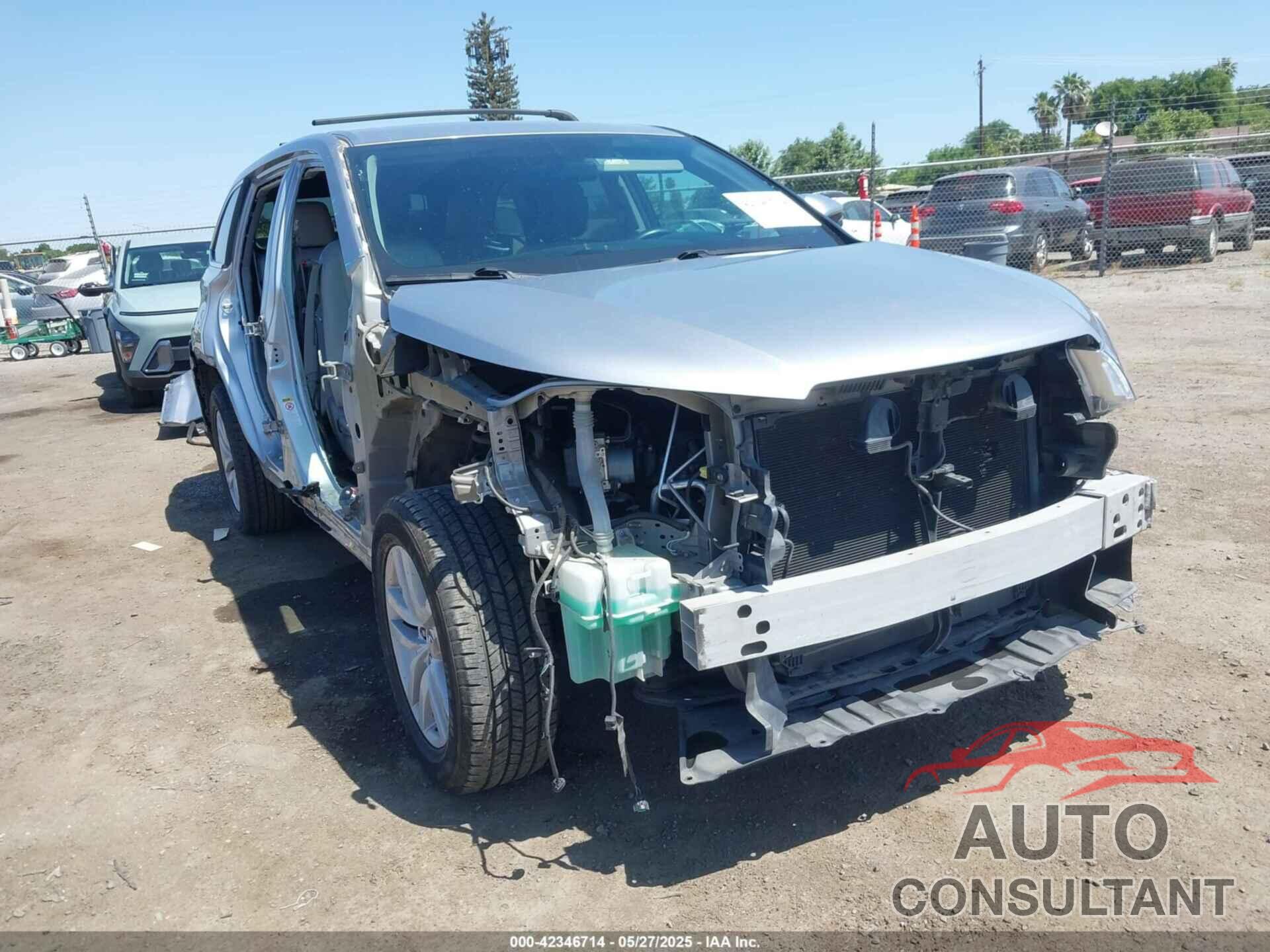 TOYOTA HIGHLANDER 2016 - 5TDZKRFH2GS149519