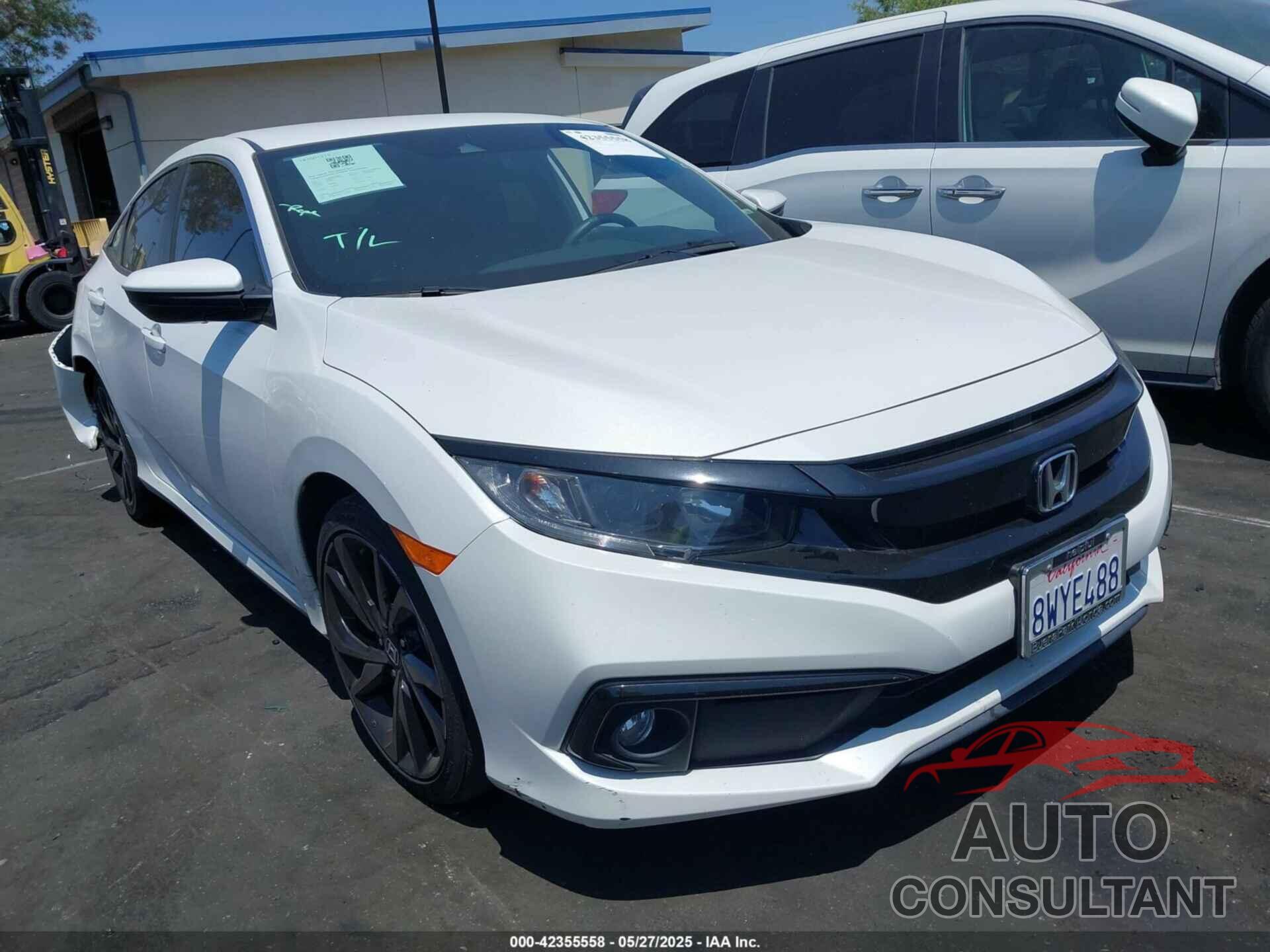 HONDA CIVIC 2021 - 2HGFC2F81MH531723