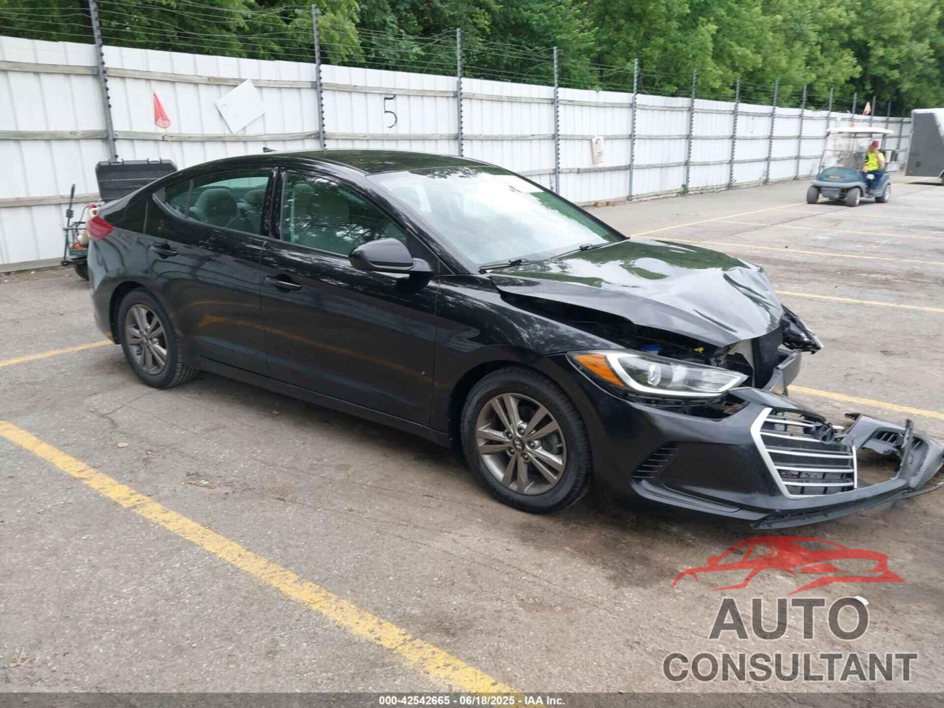 HYUNDAI ELANTRA 2018 - 5NPD84LF3JH218925