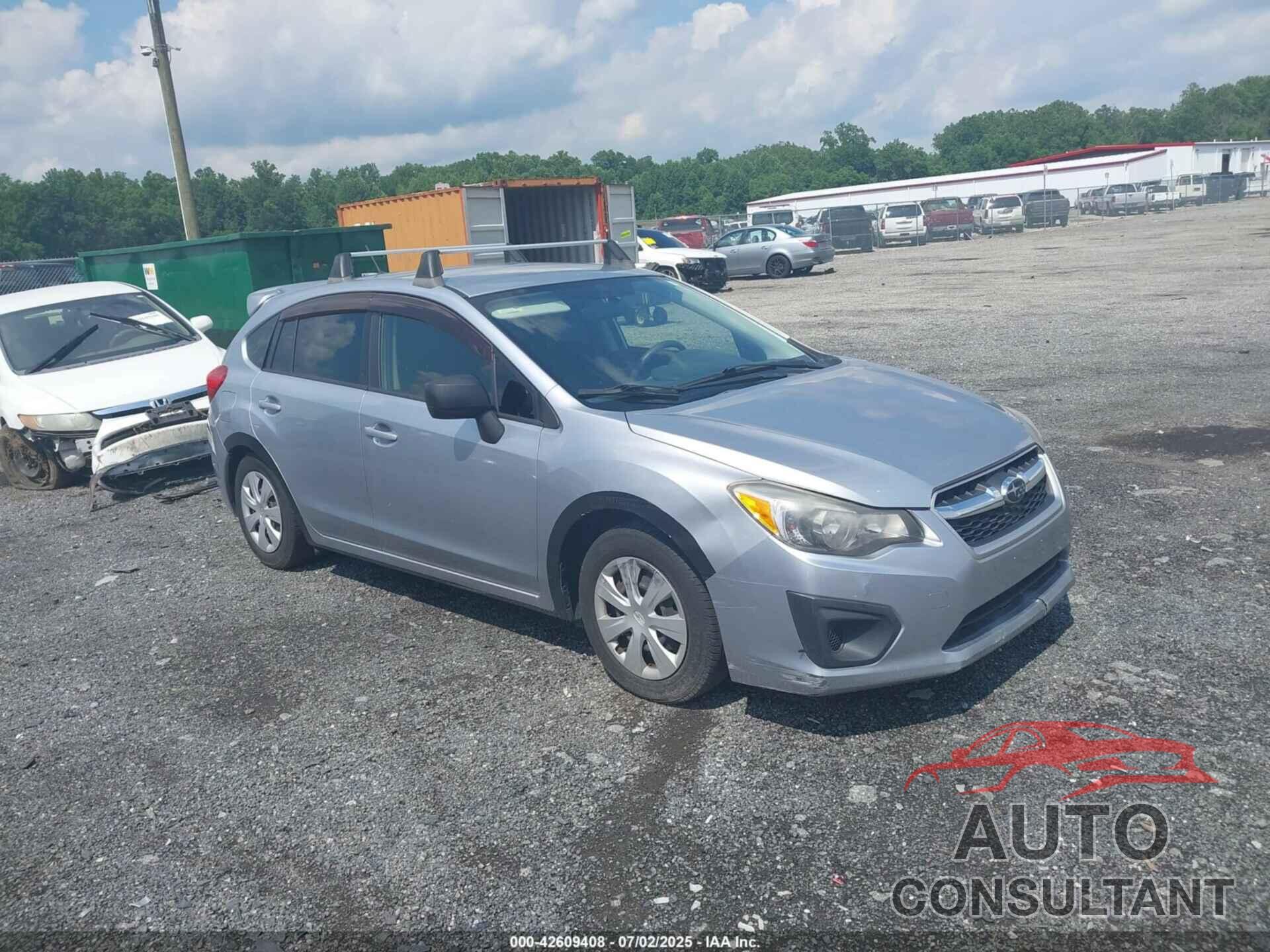 SUBARU IMPREZA 2013 - JF1GPAA62DH846940
