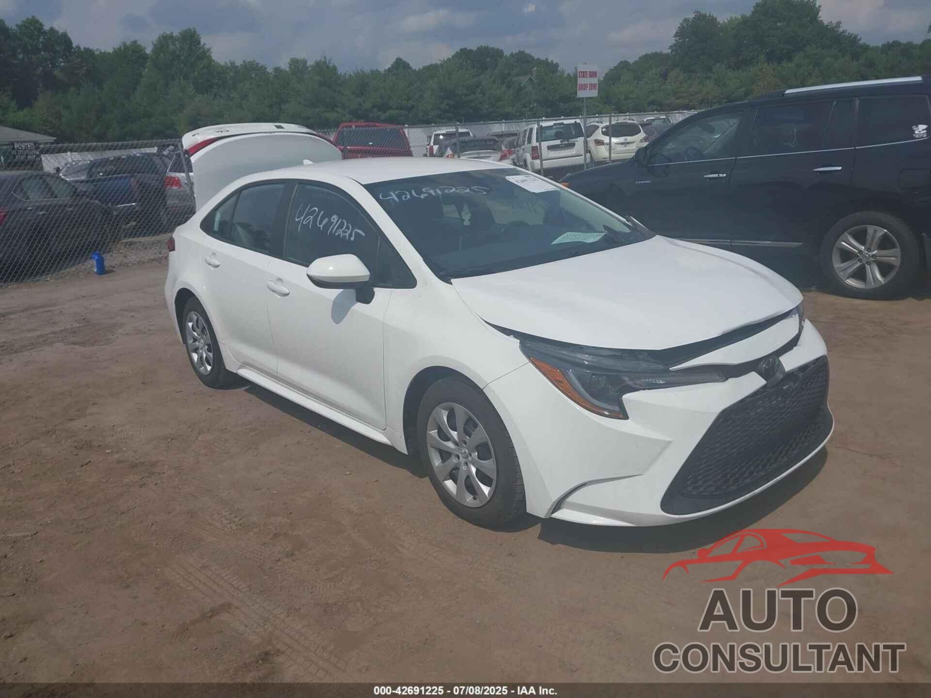 TOYOTA COROLLA 2021 - 5YFEPMAE9MP158979