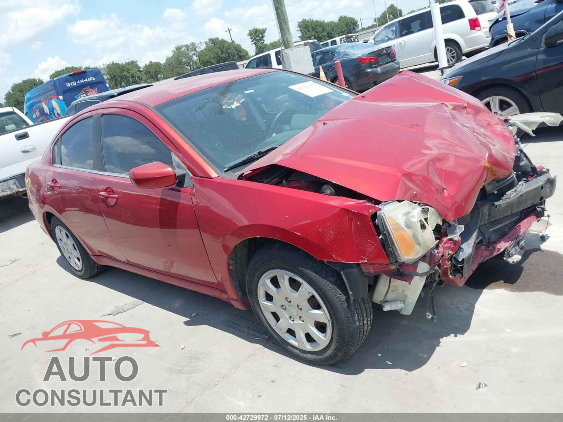 MITSUBISHI GALANT 2012 - 4A32B3FF2CE014583