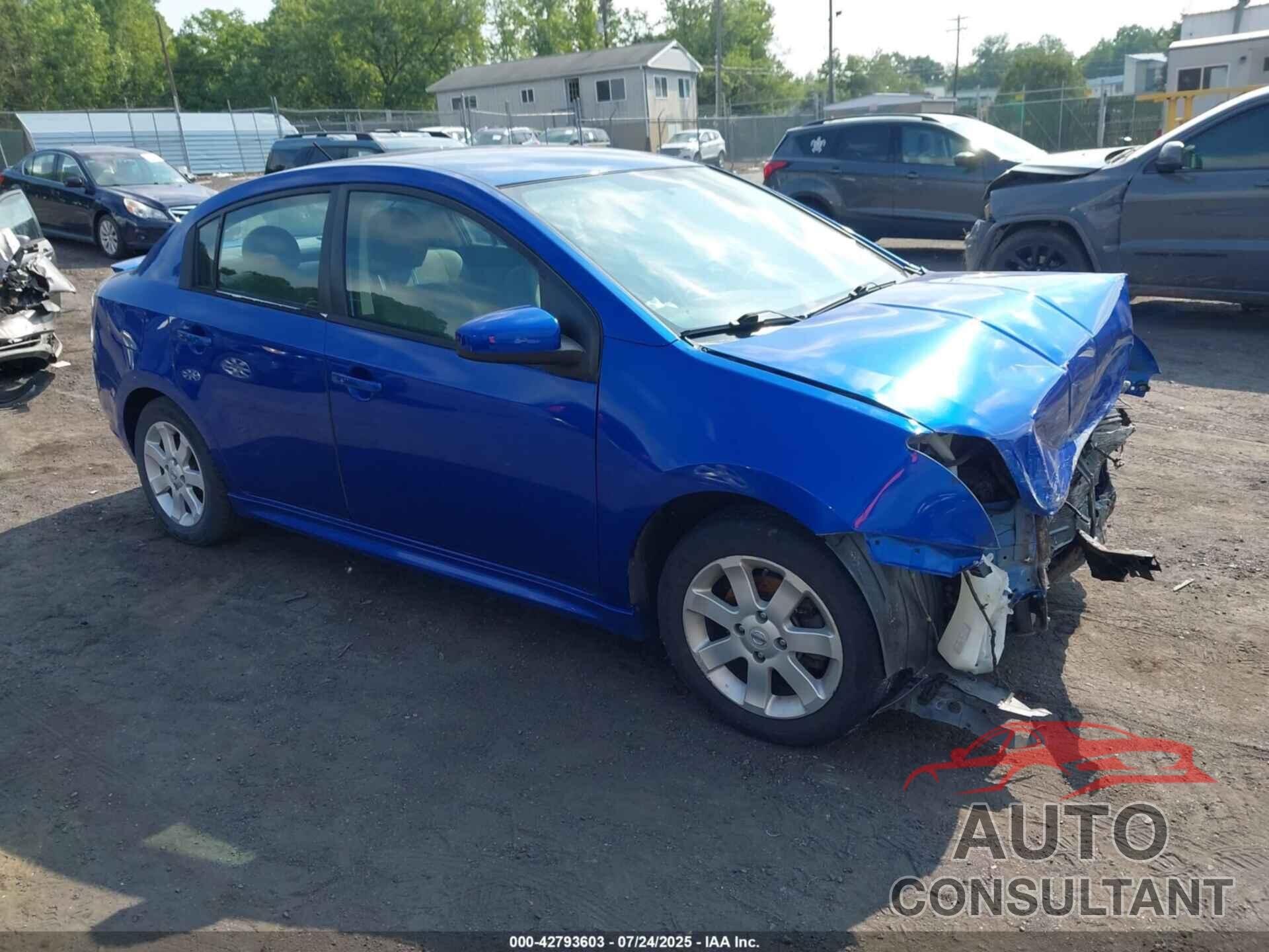 NISSAN SENTRA 2012 - 3N1AB6AP6CL738828