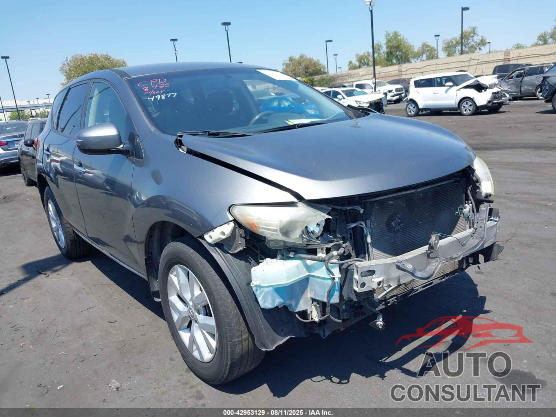 NISSAN MURANO 2014 - JN8AZ1MU1EW401174