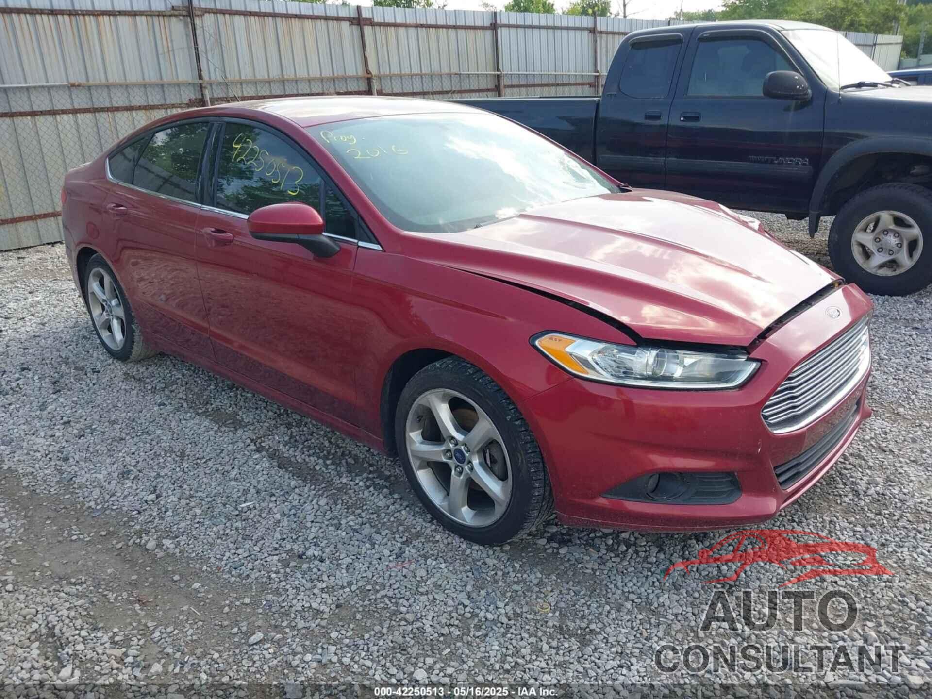 FORD FUSION 2016 - 3FA6P0G70GR325773