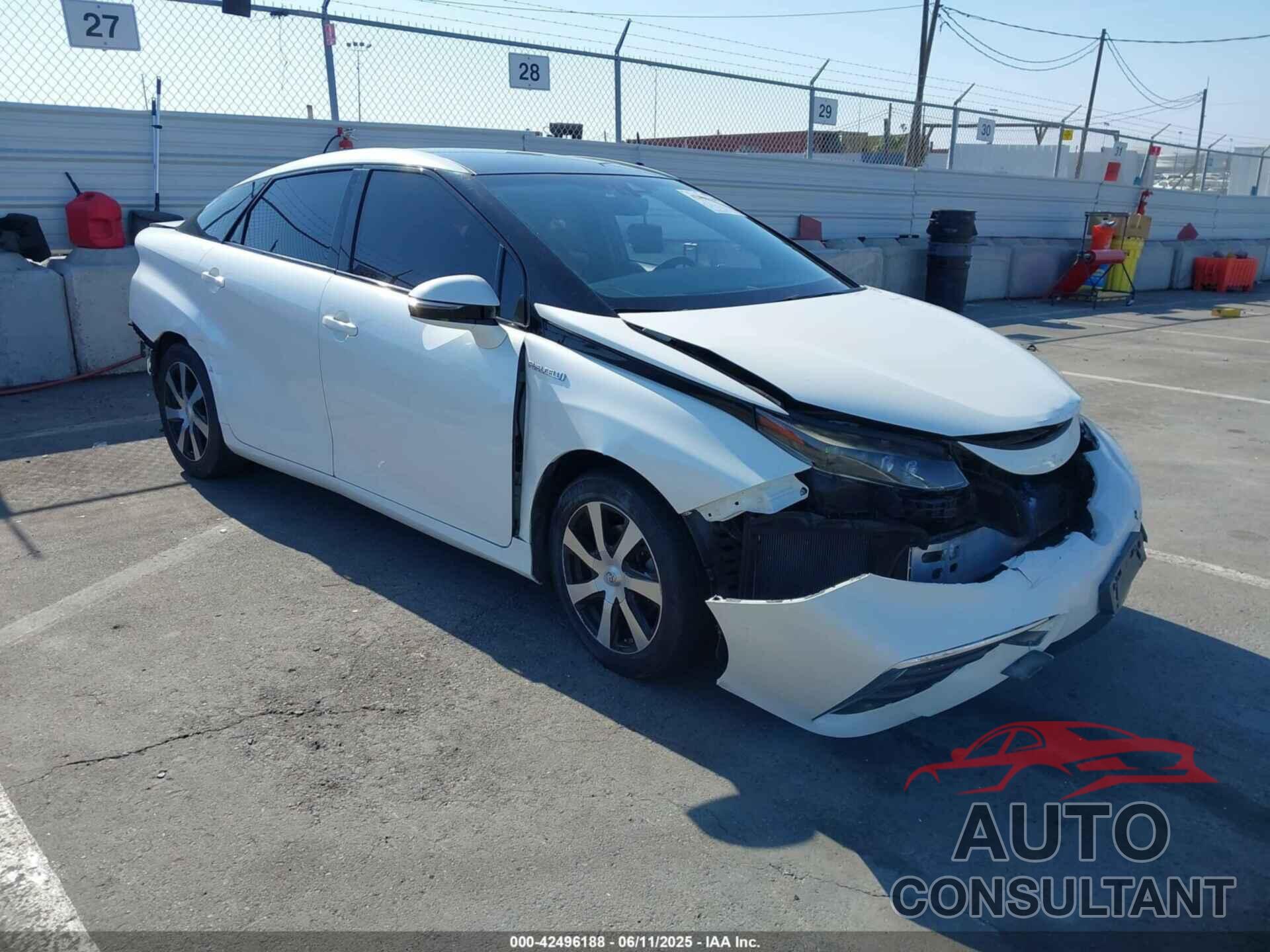 TOYOTA MIRAI 2016 - JTDBVRBD1GA000964