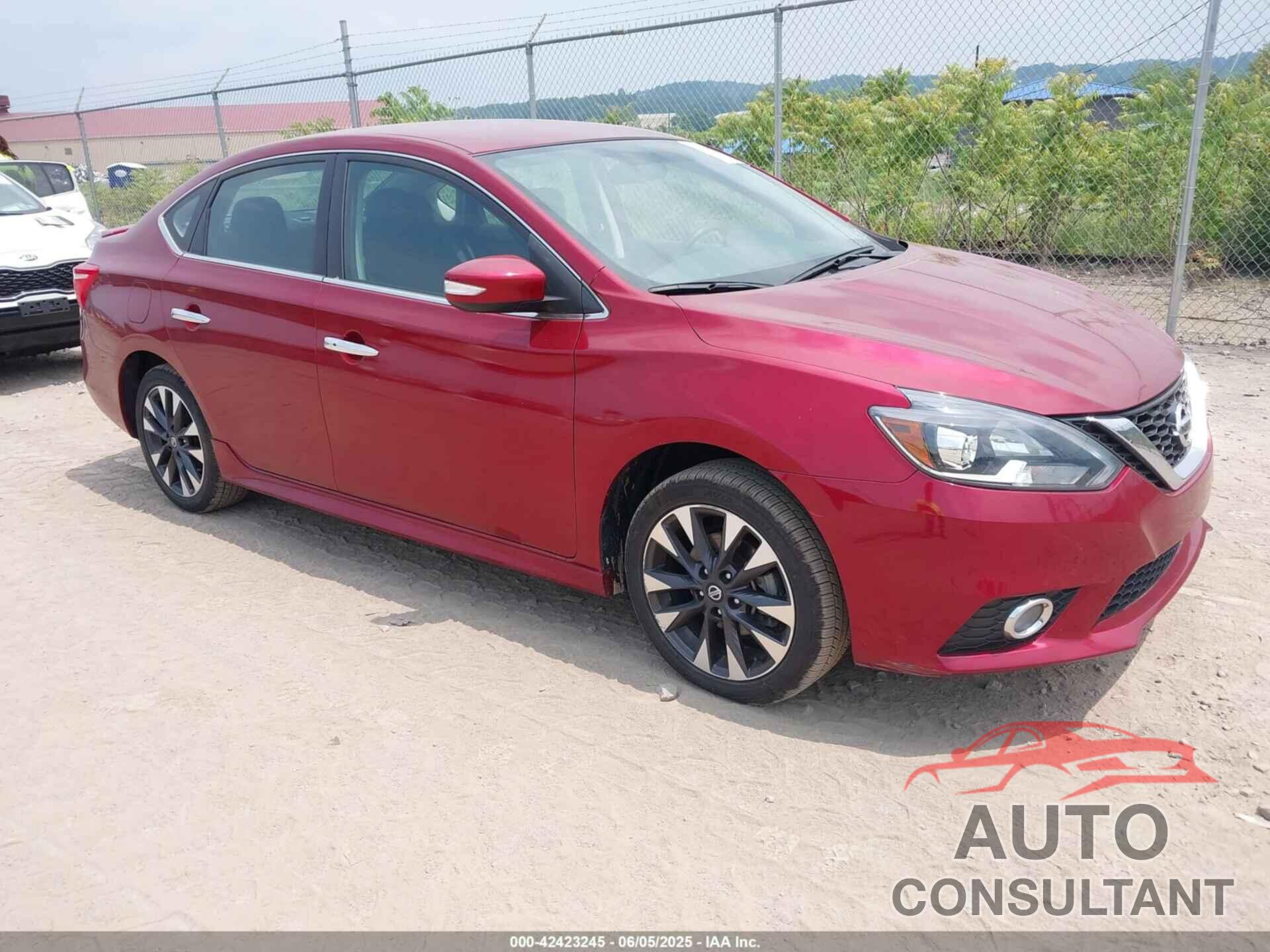 NISSAN SENTRA 2018 - 3N1AB7AP3JY313525